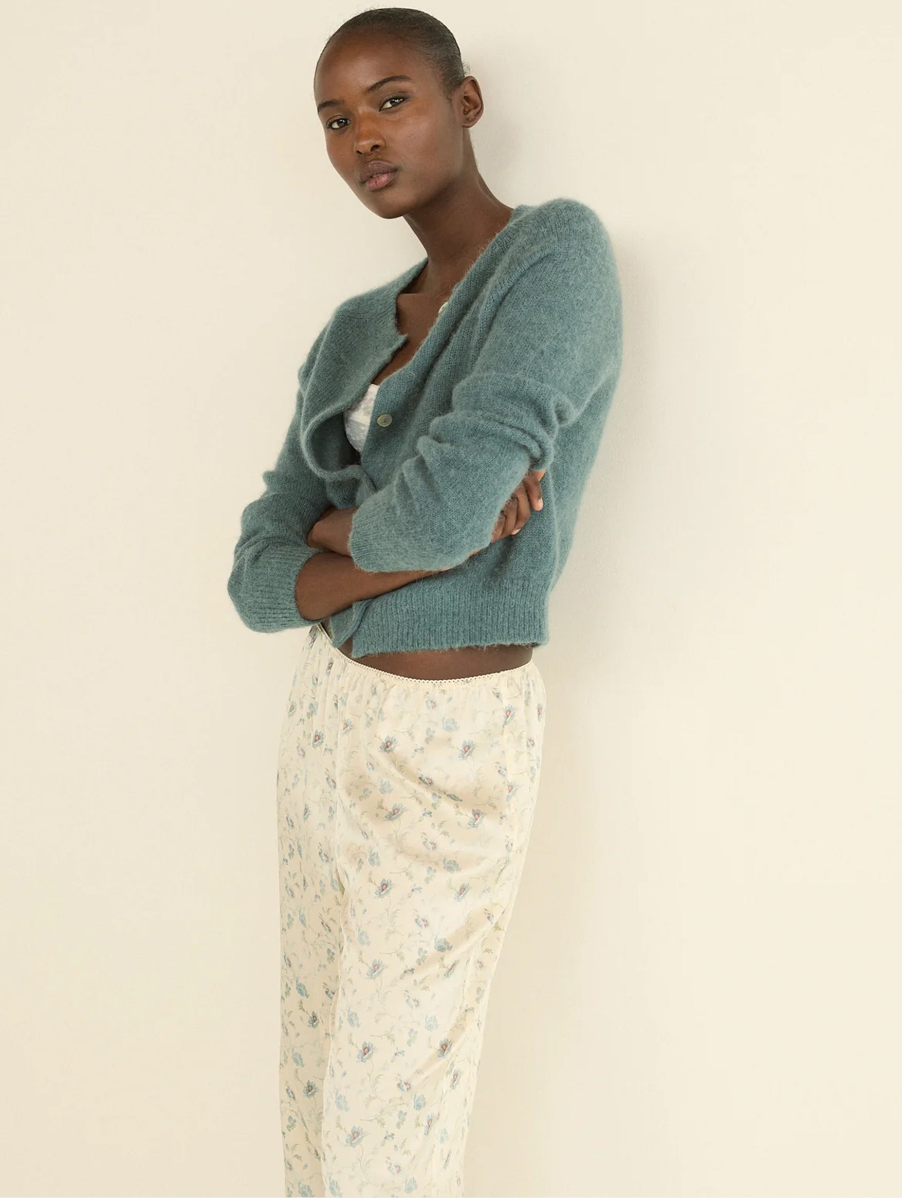 Petra Cardigan in Seafare