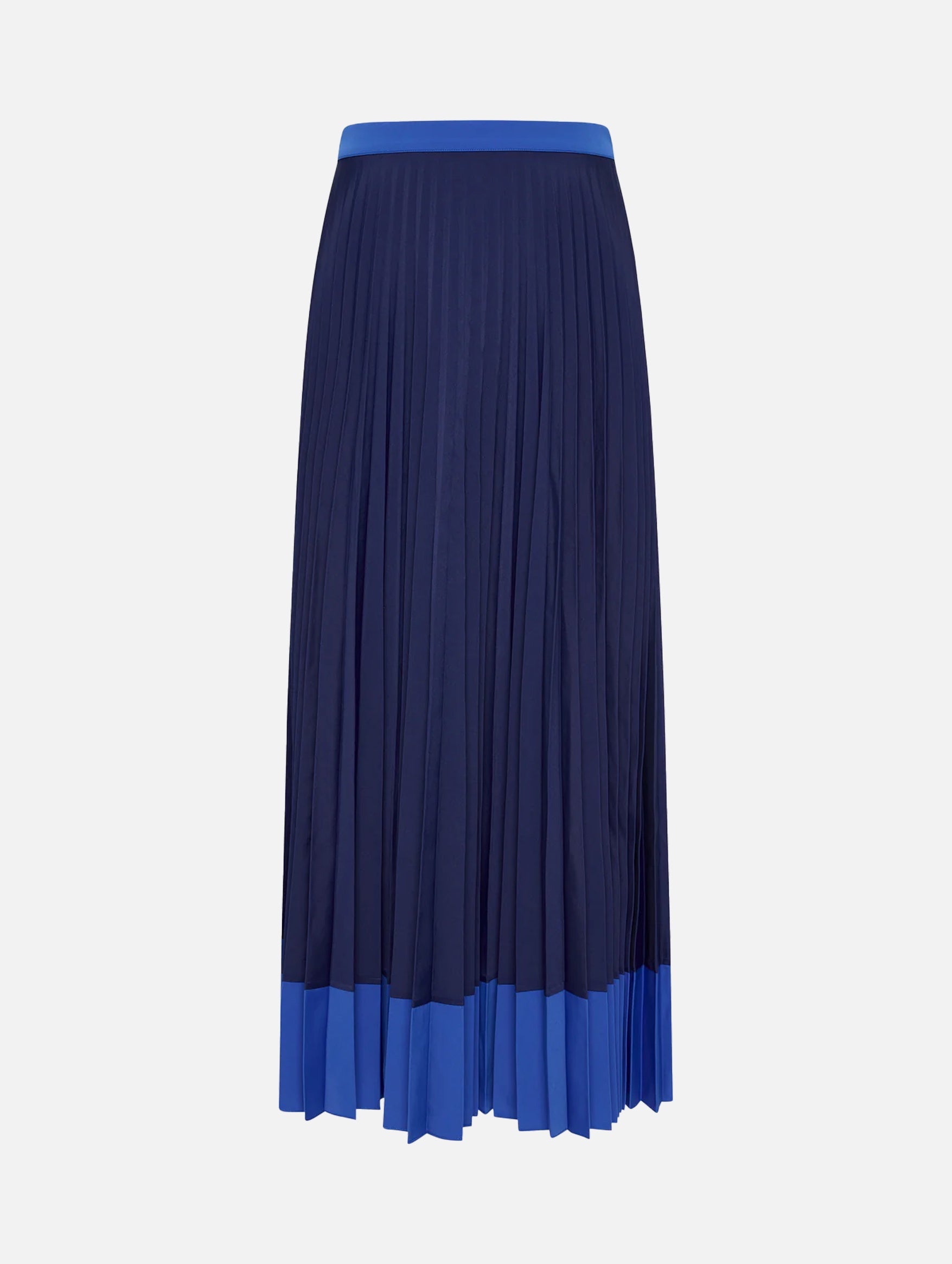 Peyton Pleated Skirt in Blue