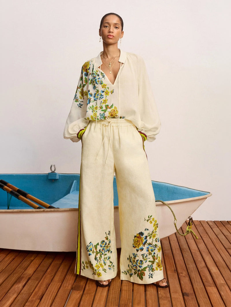 Phyllis Pant in Cream