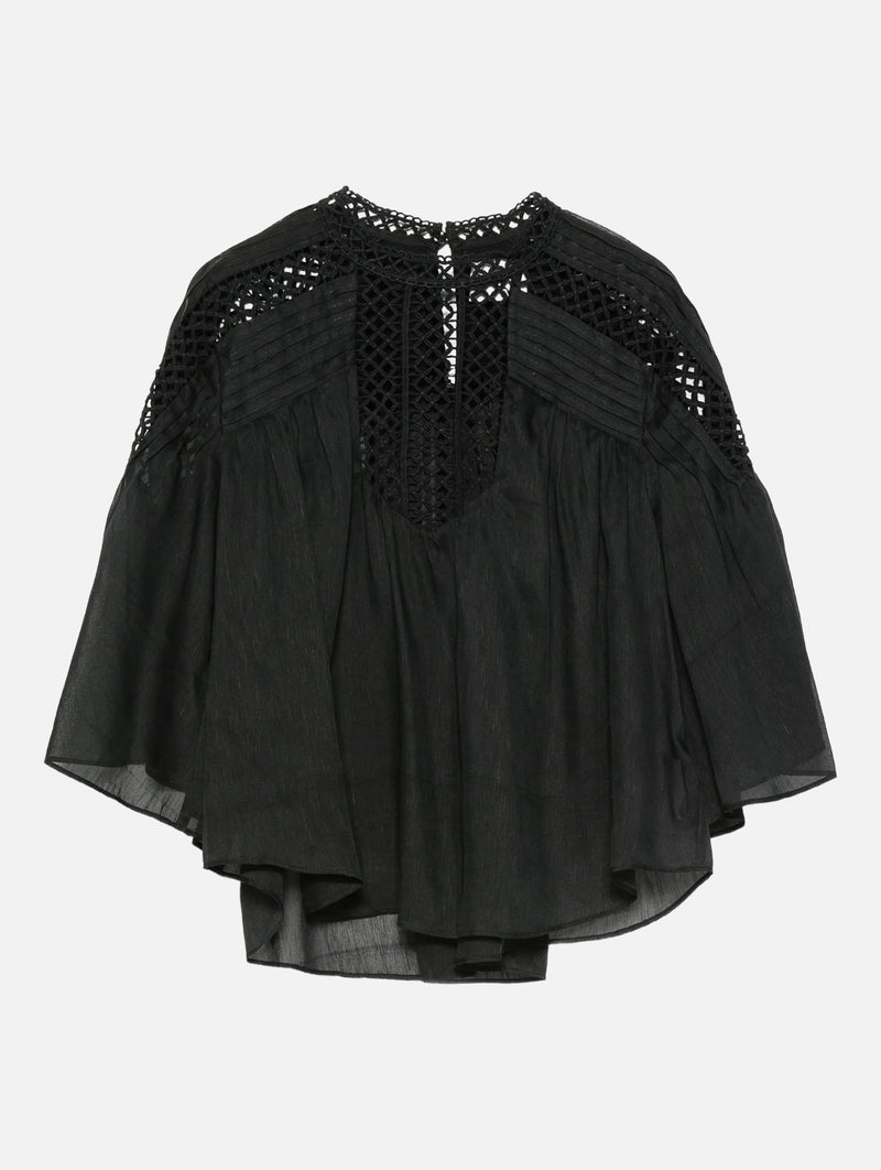 Polda Top in Black