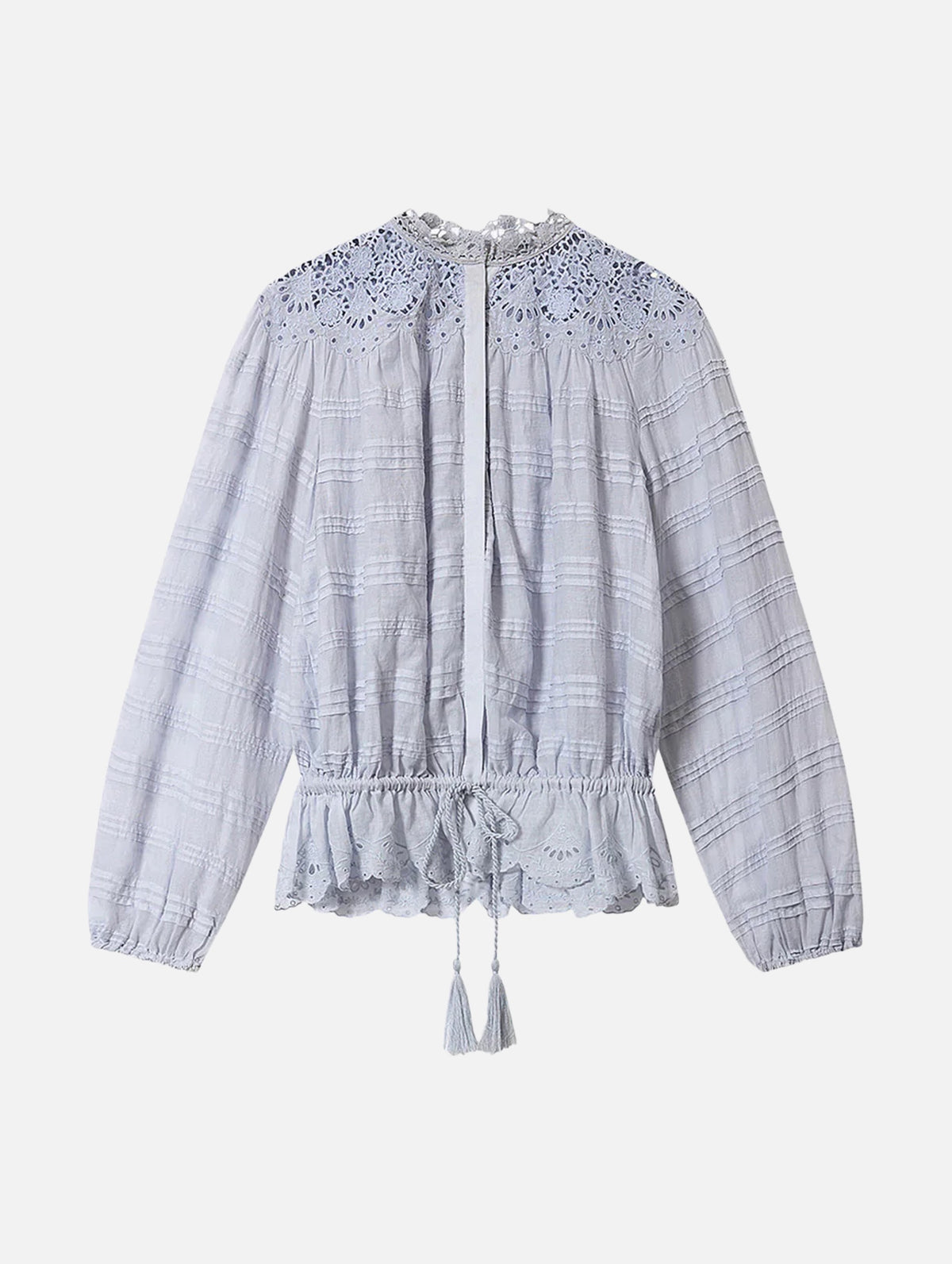 Polly Top in Light Blue