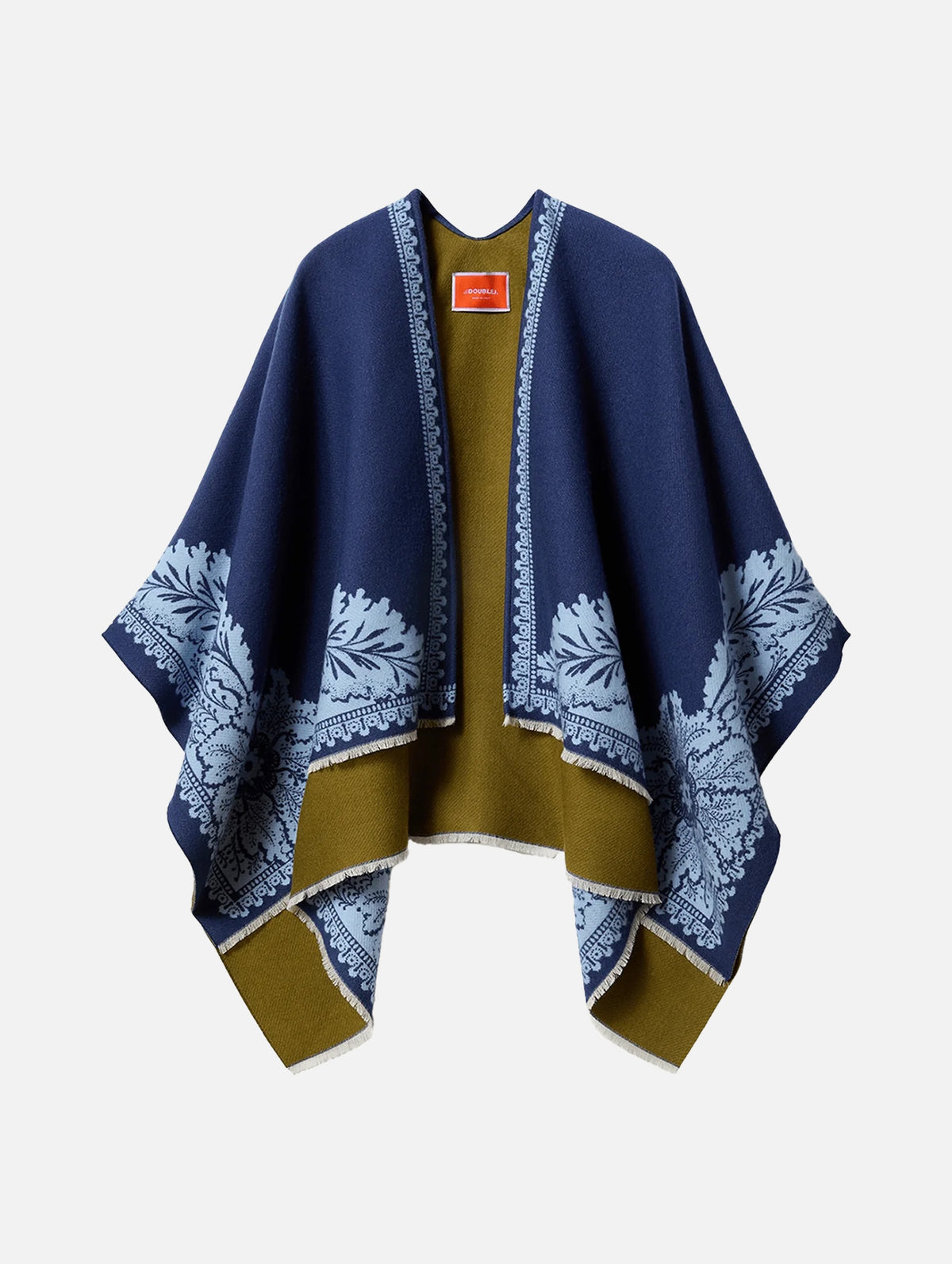 Poncho in Blue Nucleus Placée