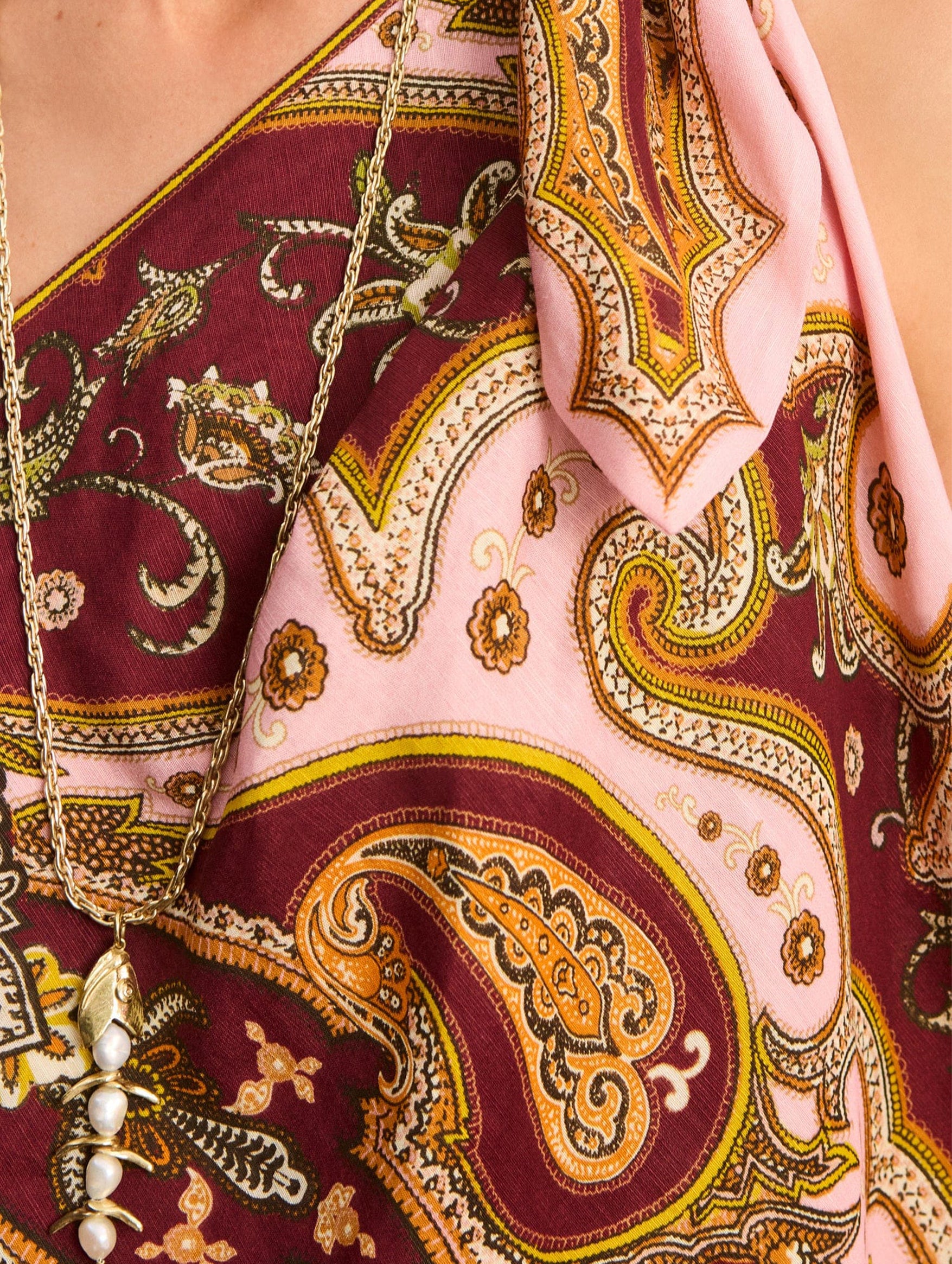 Porter Midi Dress in Burgundy