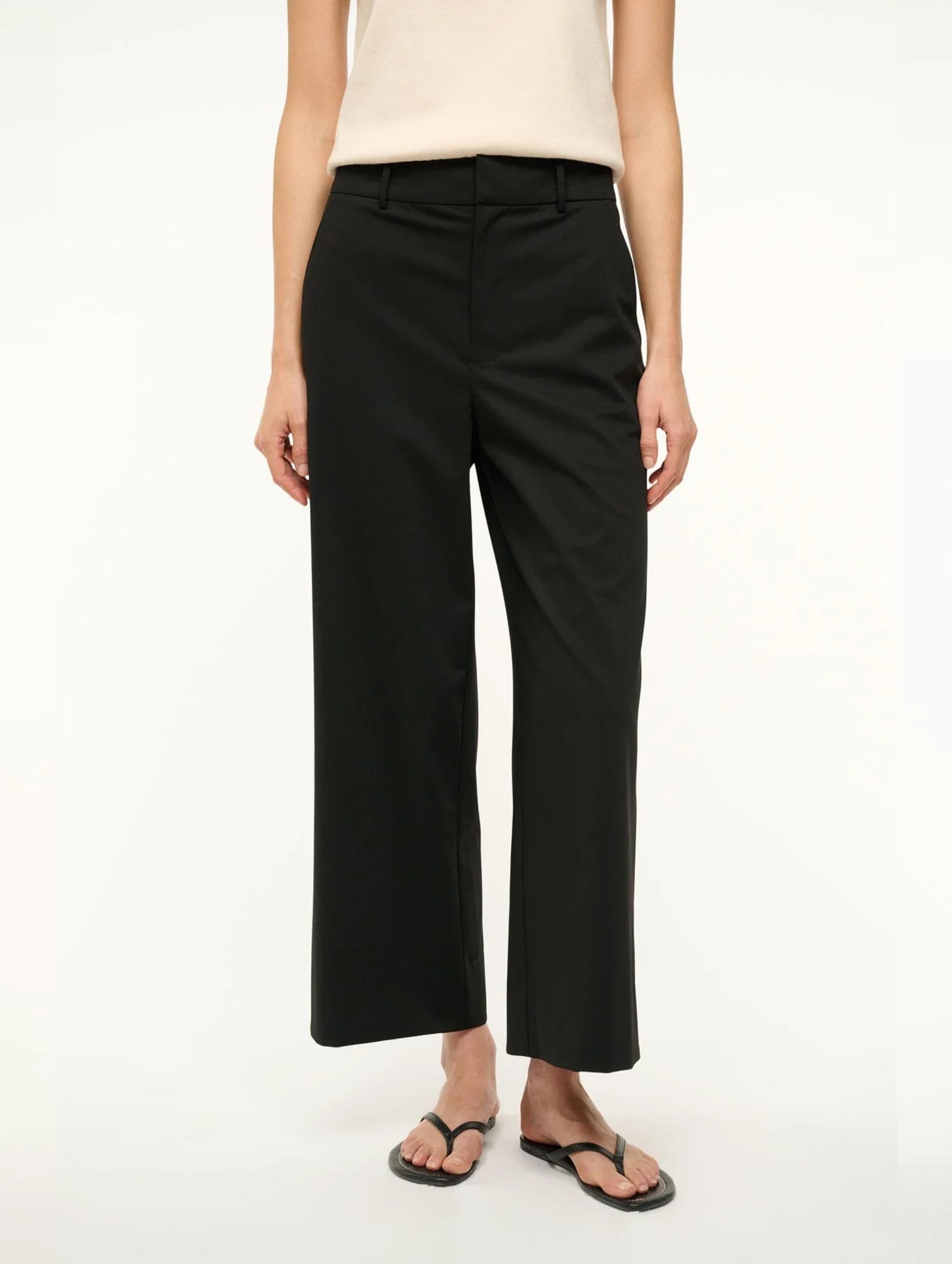 Prince Cropped Pant in Black