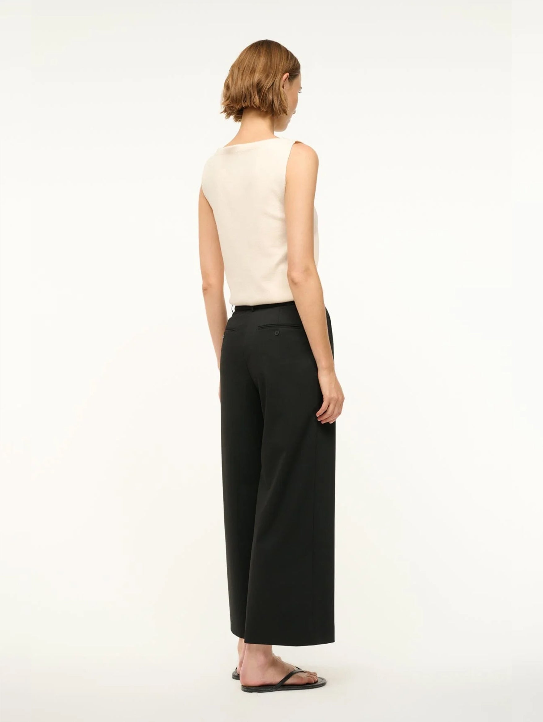 Prince Cropped Pant in Black