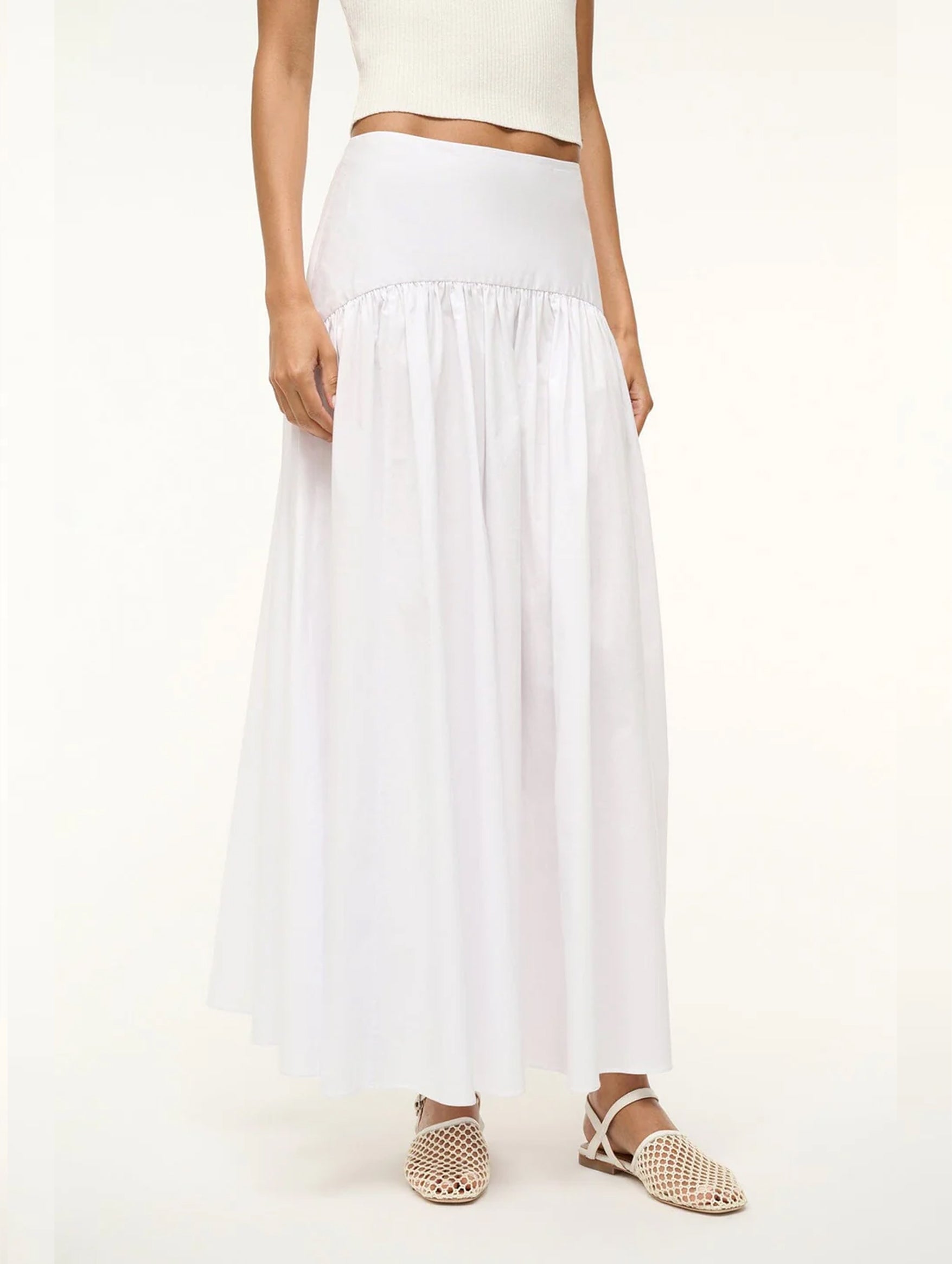 Procida Skirt in White