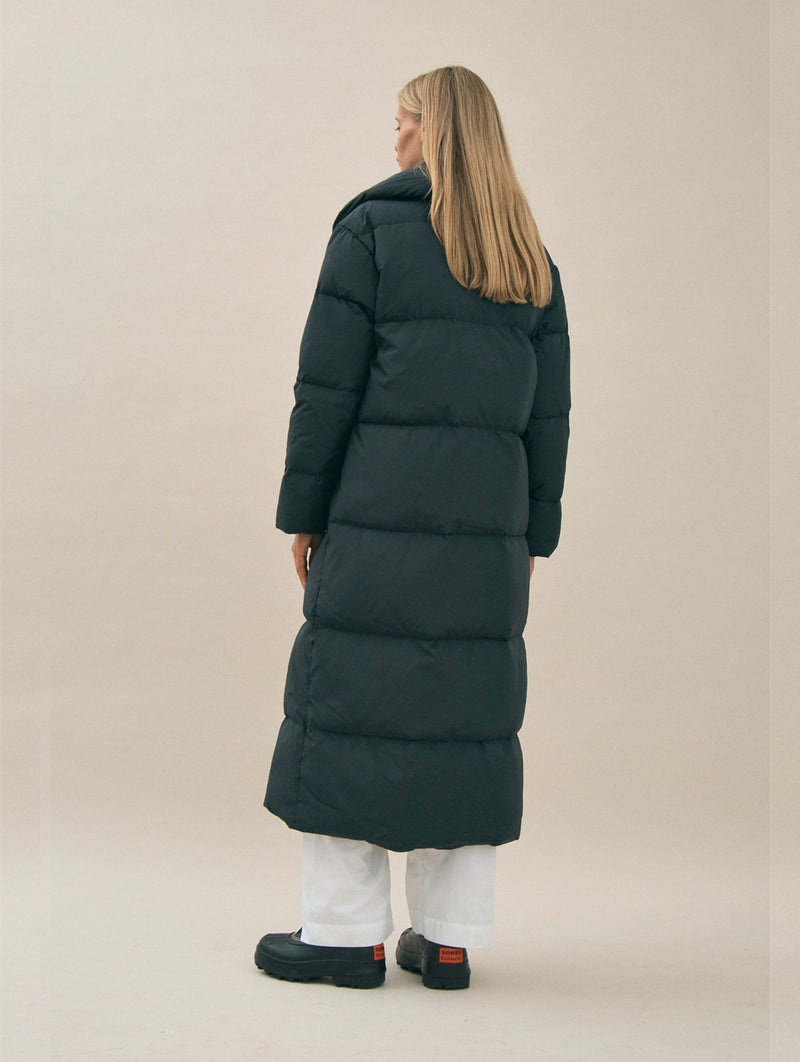 The Puffer Coat in Black