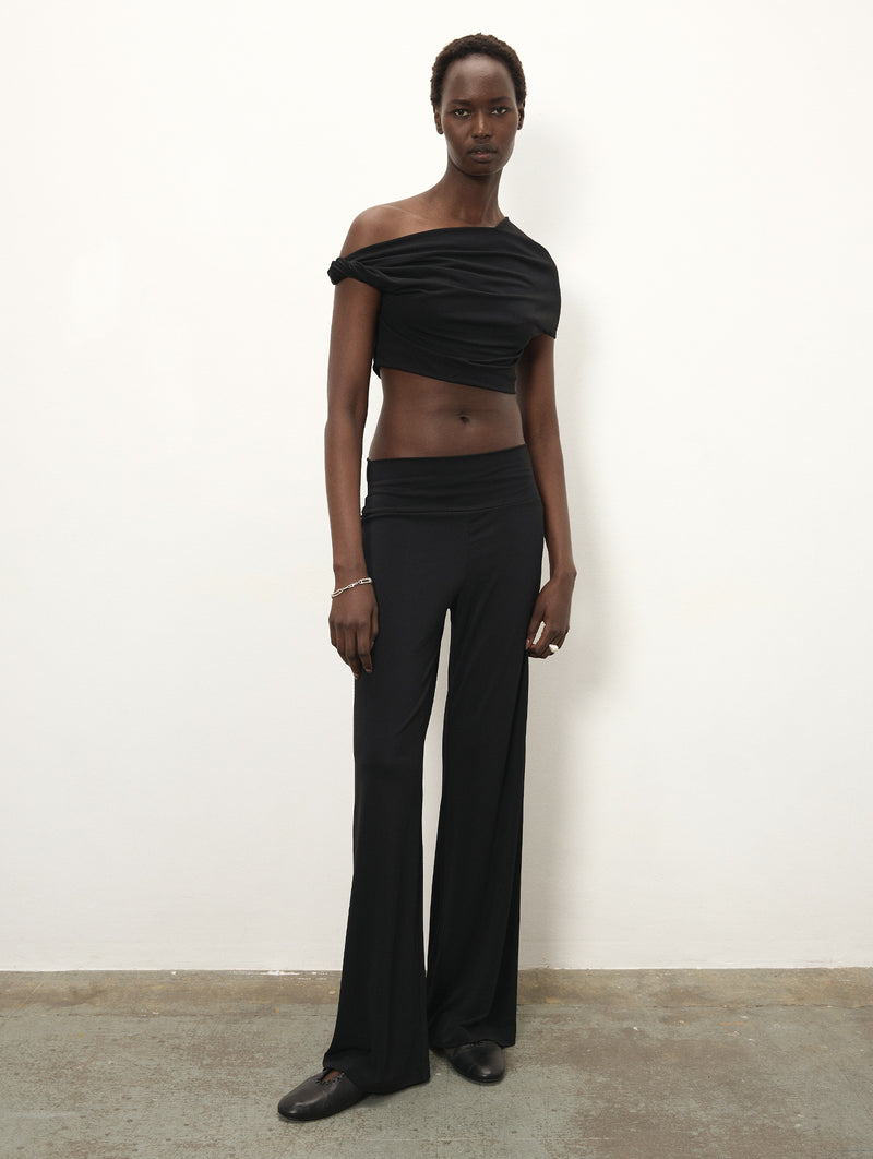 Quincy Trackpant in Black