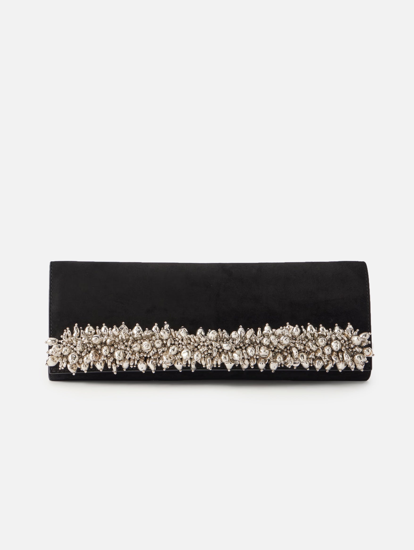 River East West Clutch in Black