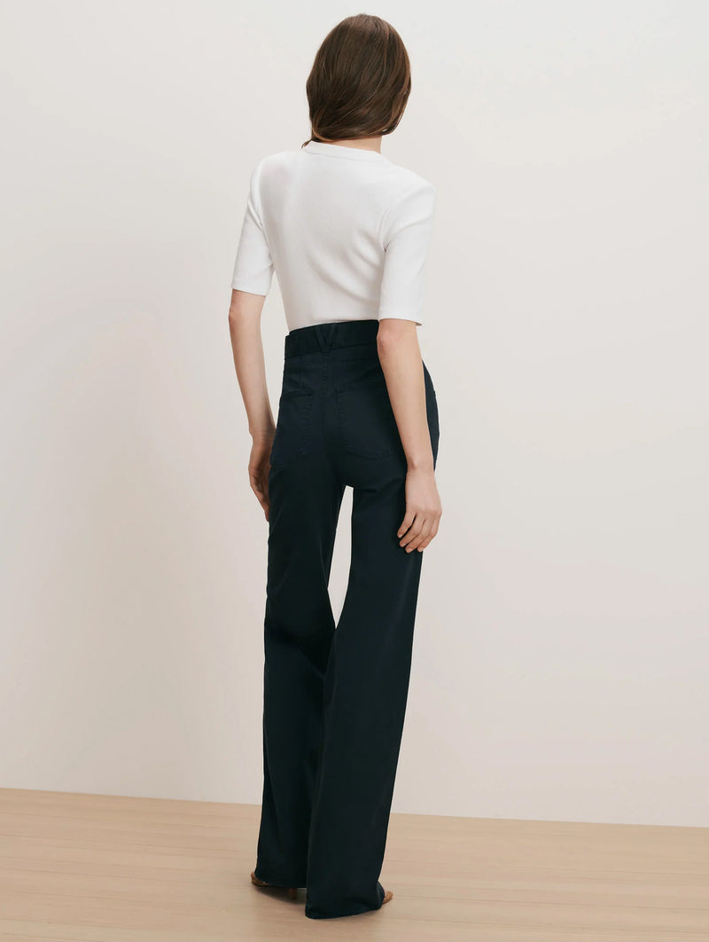 Rosanna Wide-Leg Pant in Navy