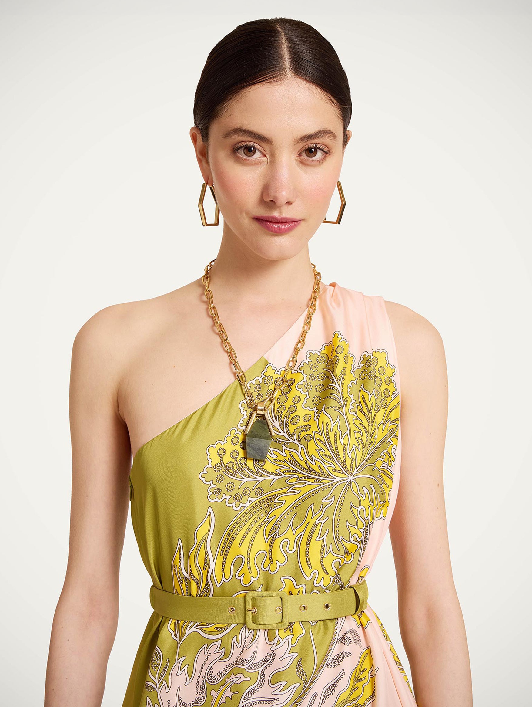 Roy Dress in Swathe Placée Pink