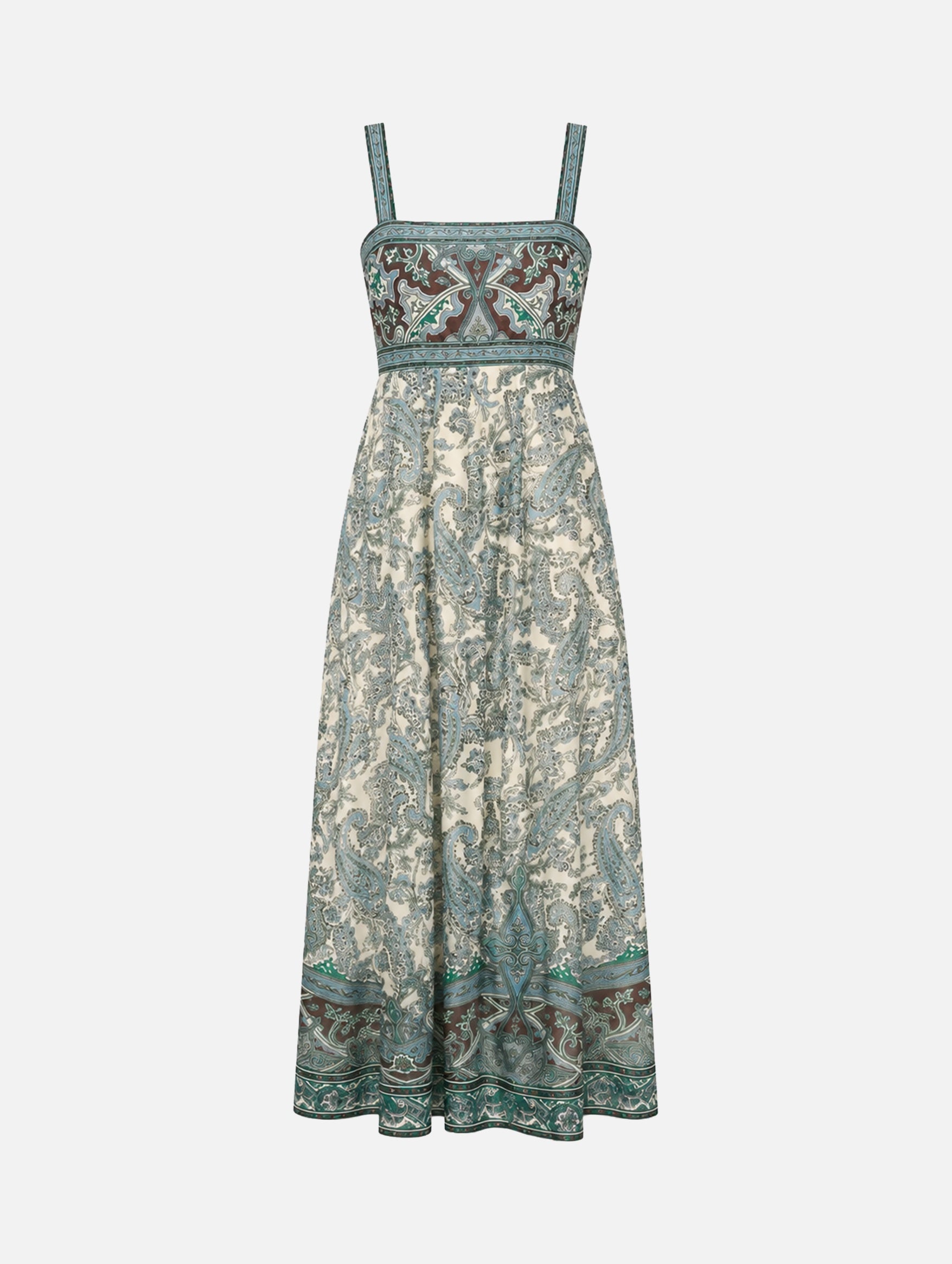 Rye Dress in Ecru Multi