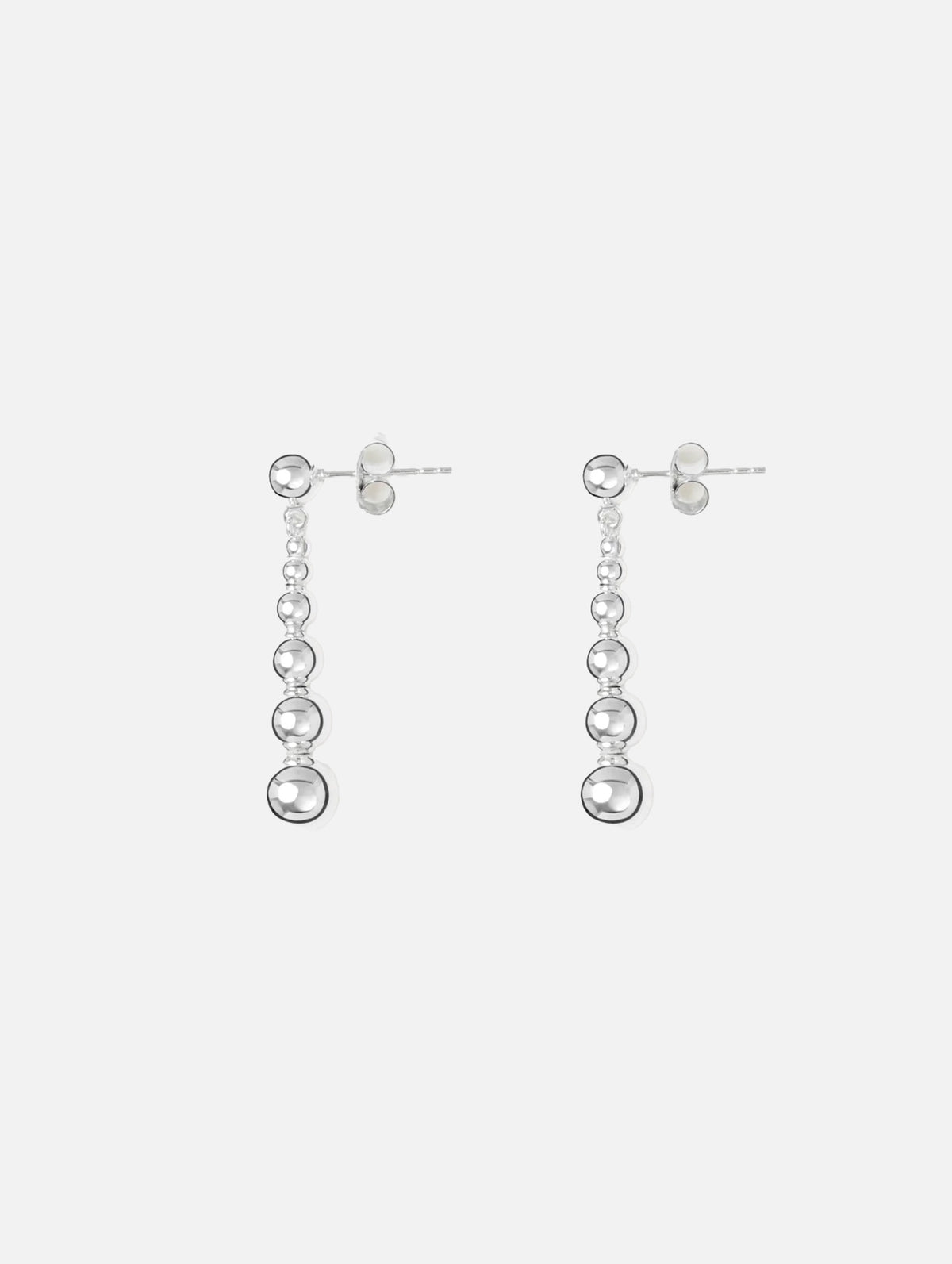 The Rebecca Earring in Silver