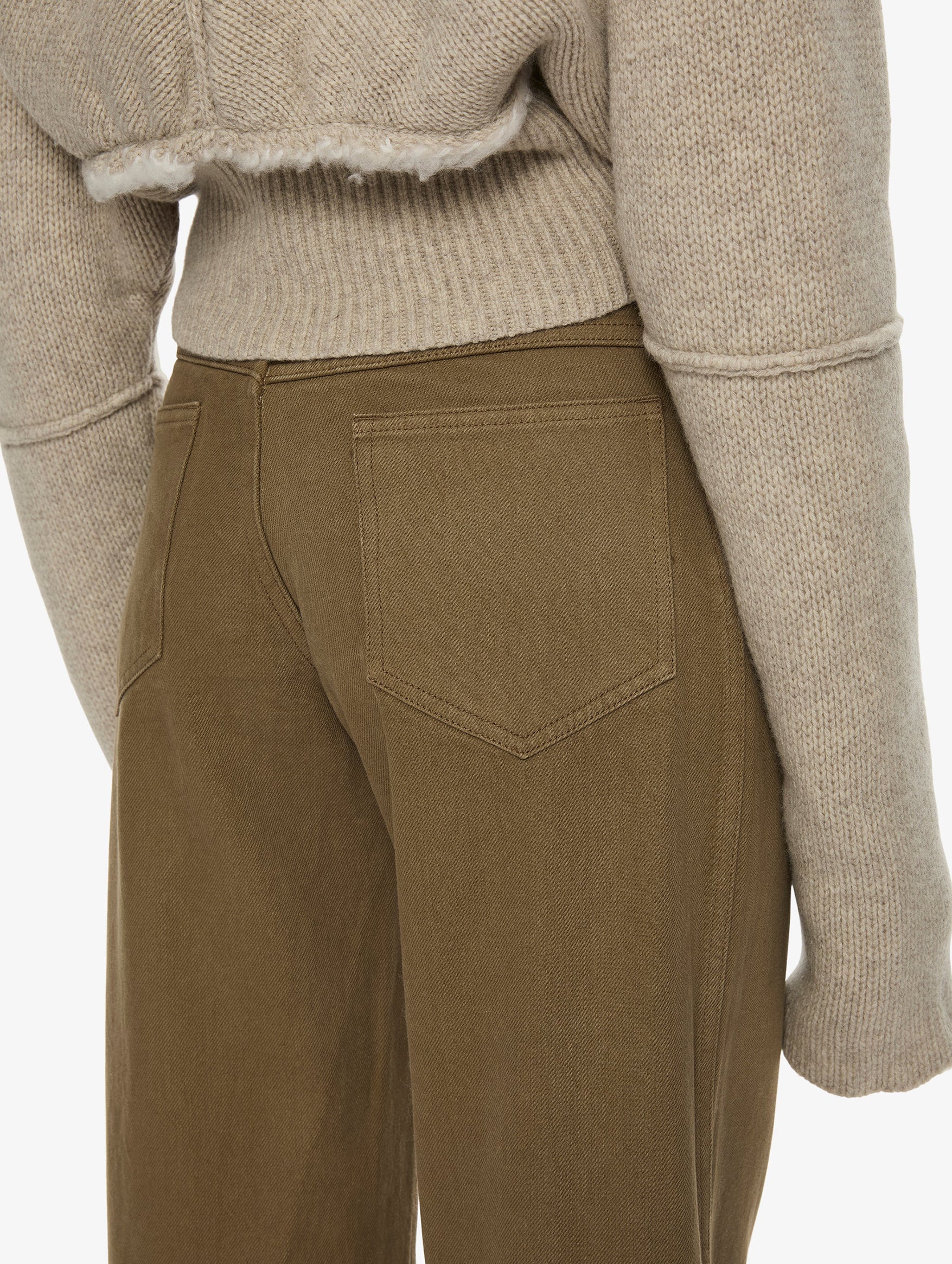 Relaxed Denim Quartz Jean in Khaki
