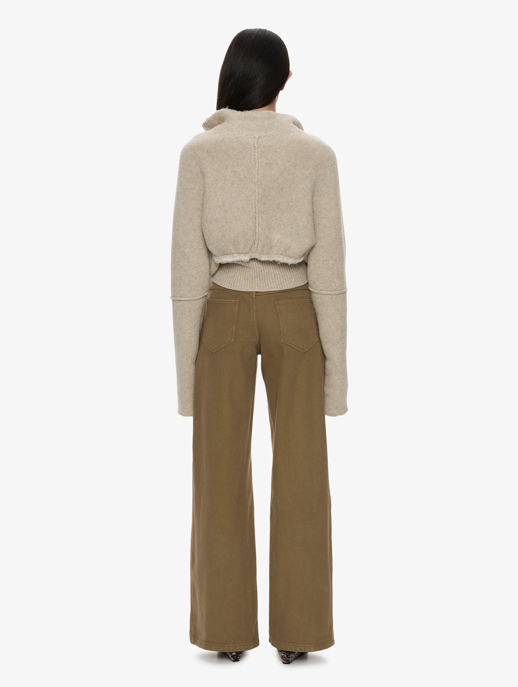 Relaxed Denim Quartz Jean in Khaki