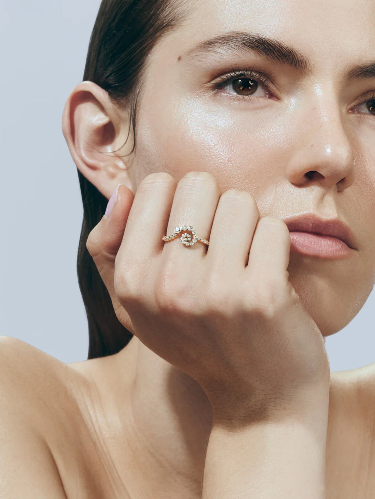 Rêve Escargot Diamond Ring