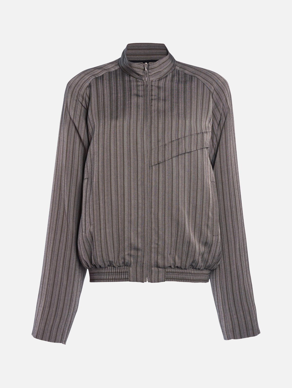 Reyer Bomber Jacket in Graphite Stripe