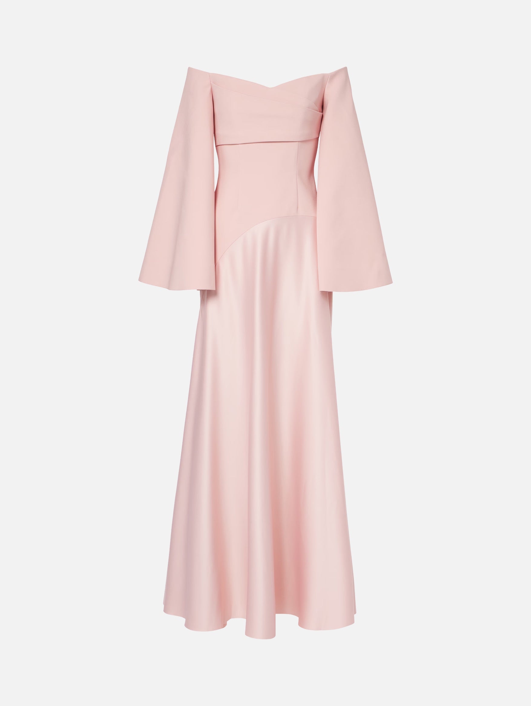Rina Maxi Dress in Putty Pink