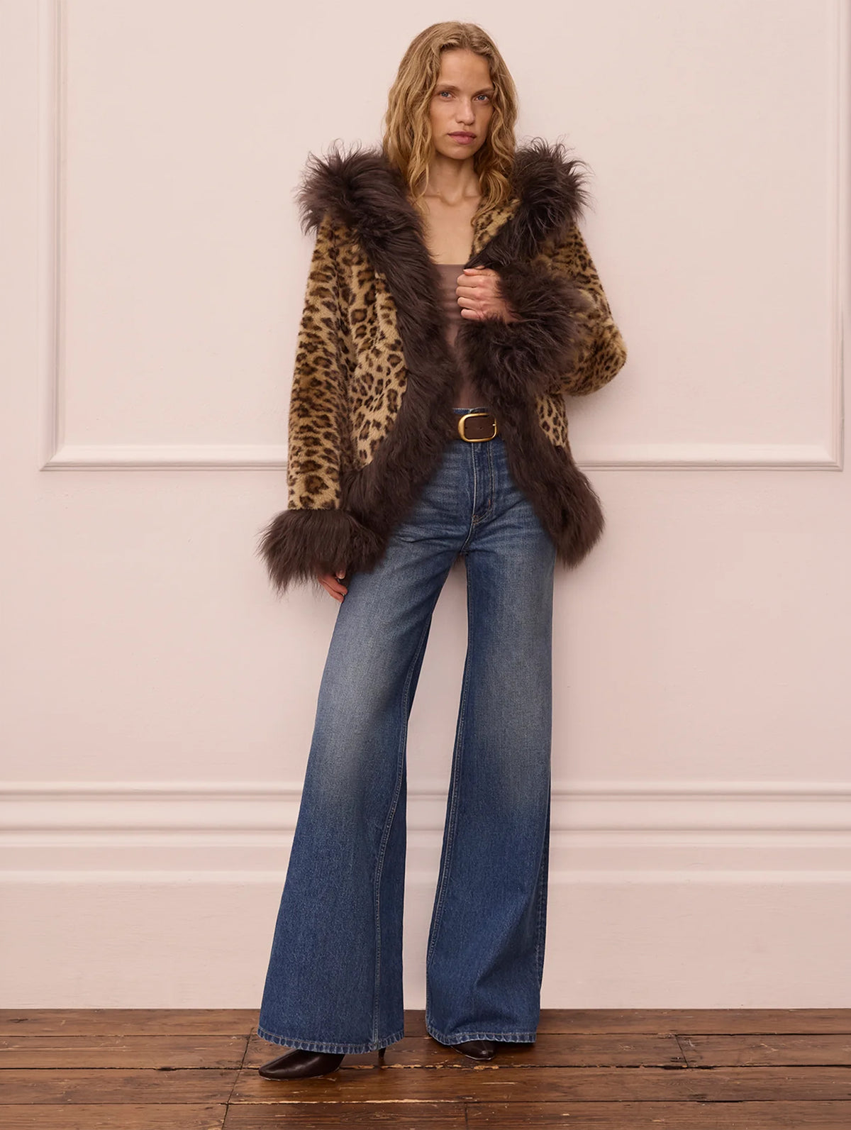 Rocky Jacket in Leopard Print