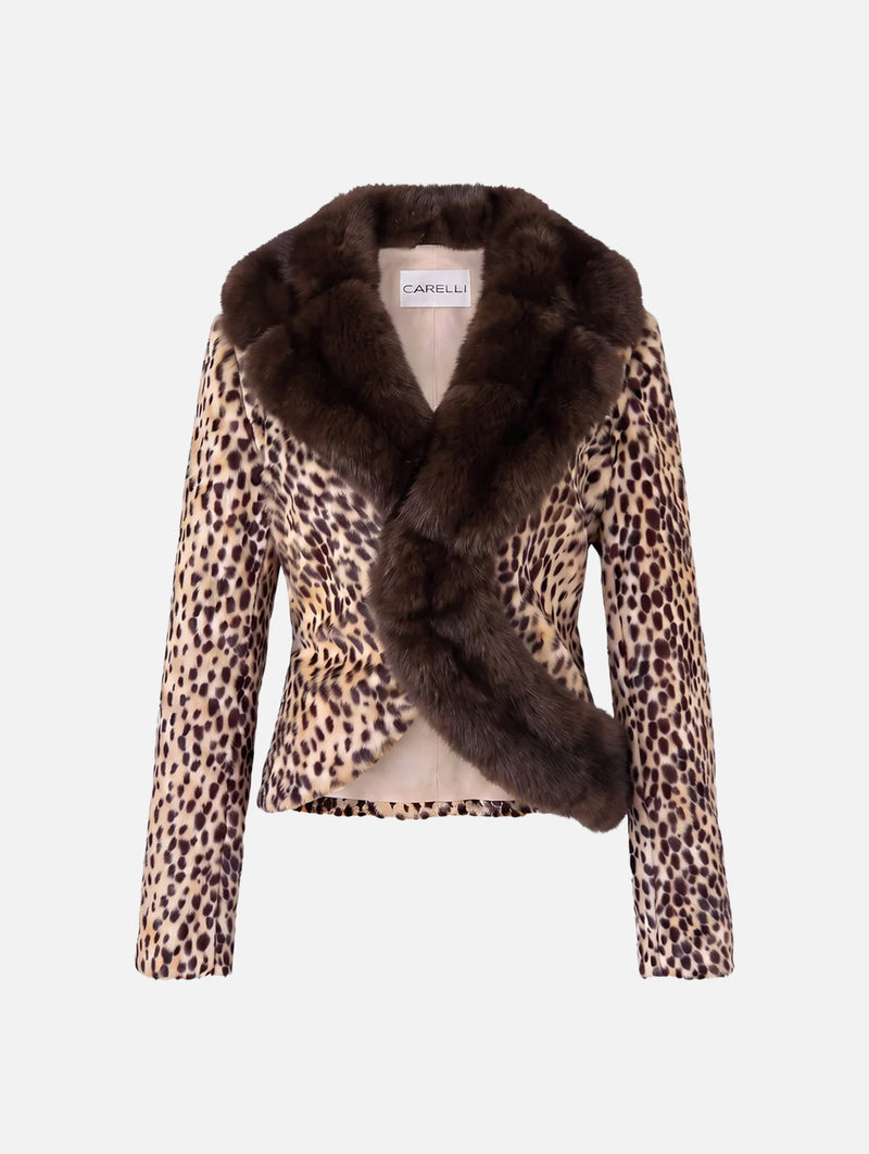 Rolly Jacket in Leopard