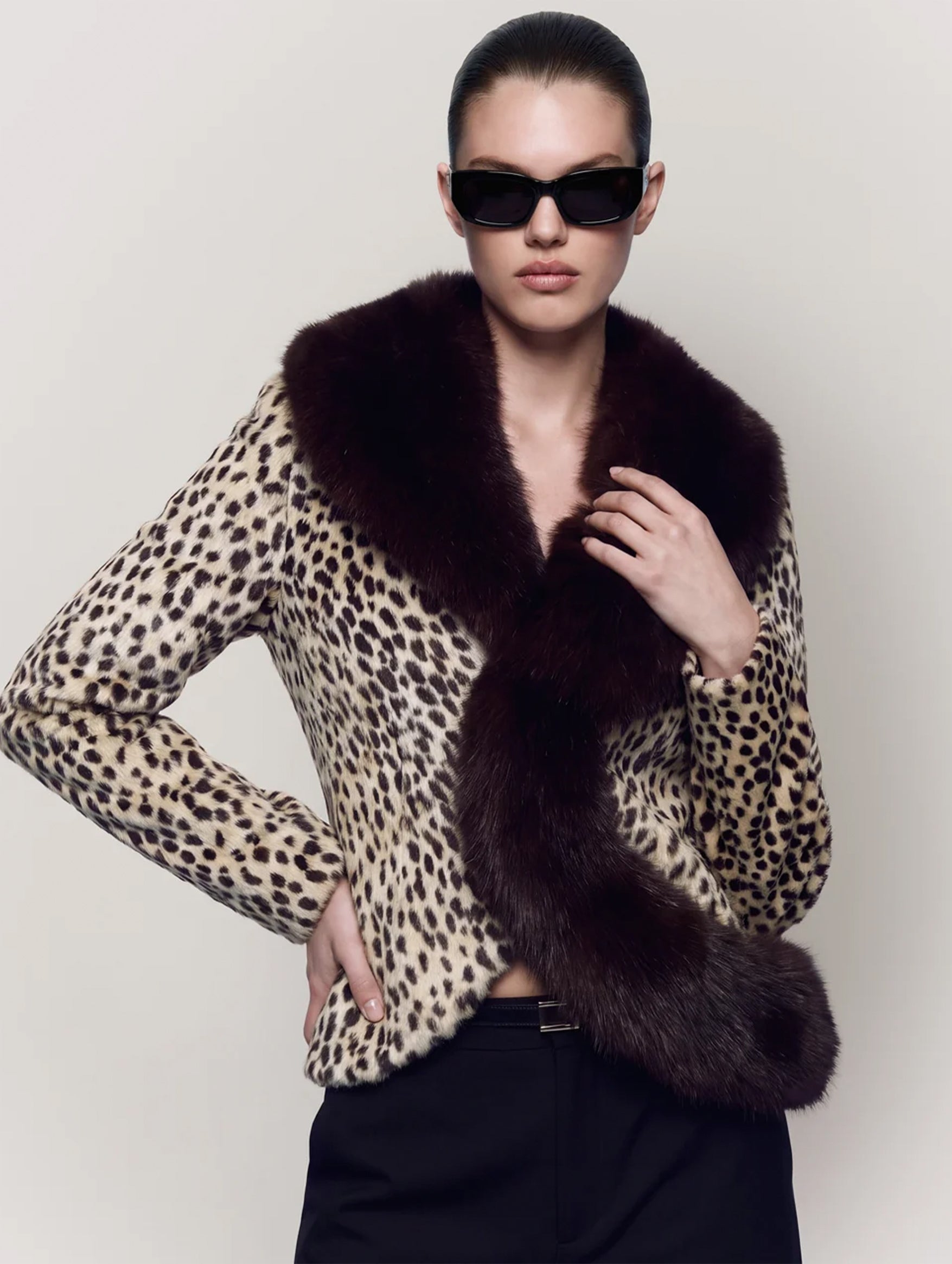 Rolly Jacket in Leopard