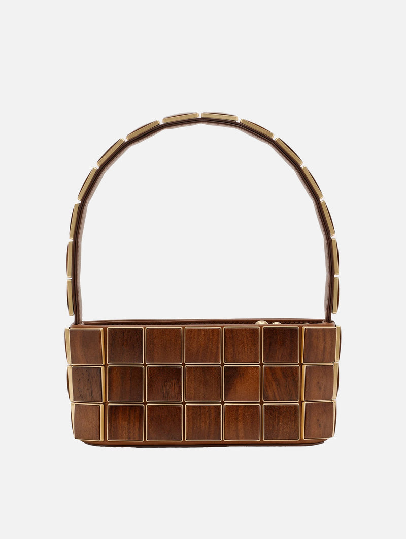 Romy Shoulder Bag in Walnut