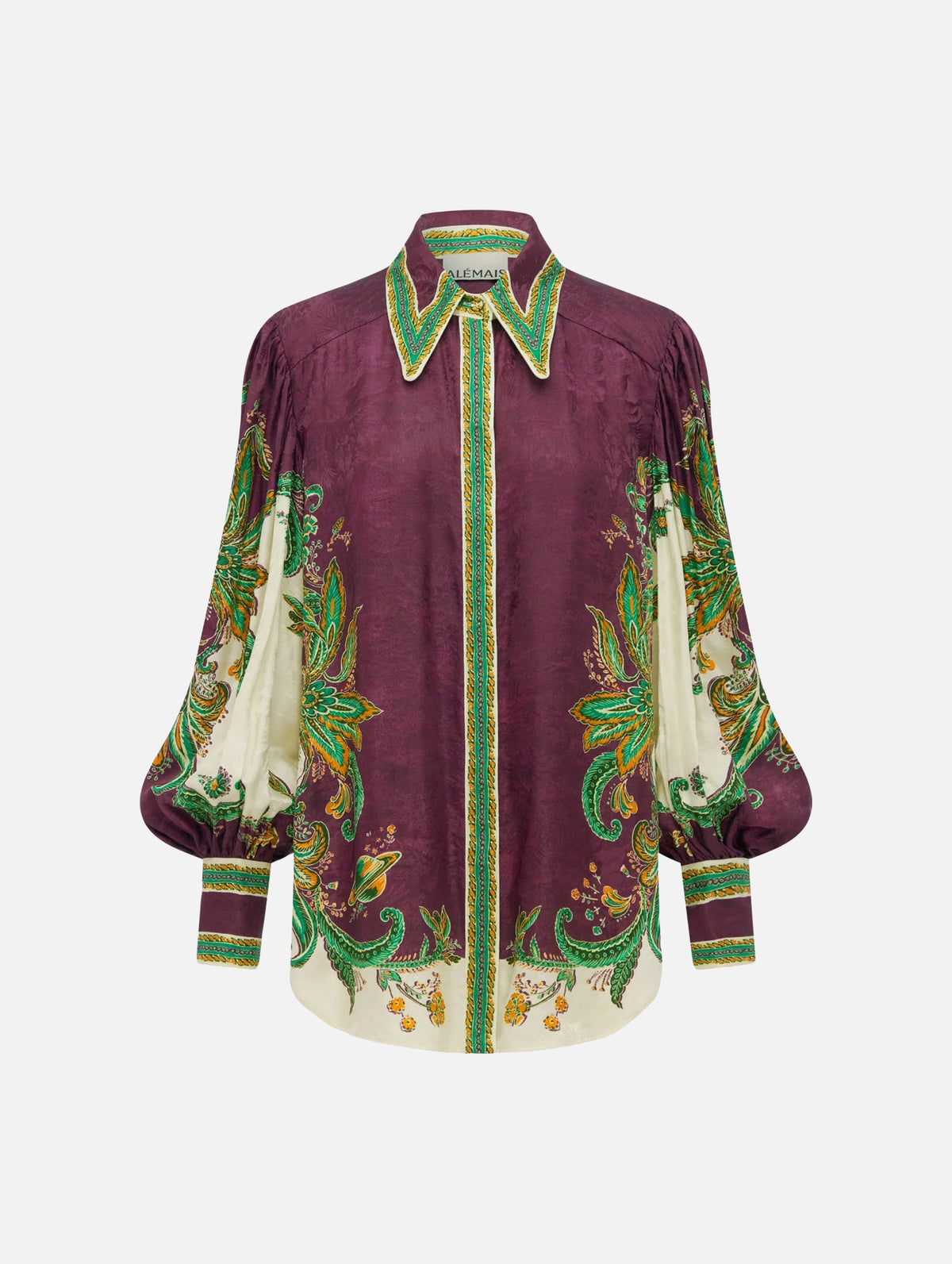 Ruthie Shirt in Plum Multi