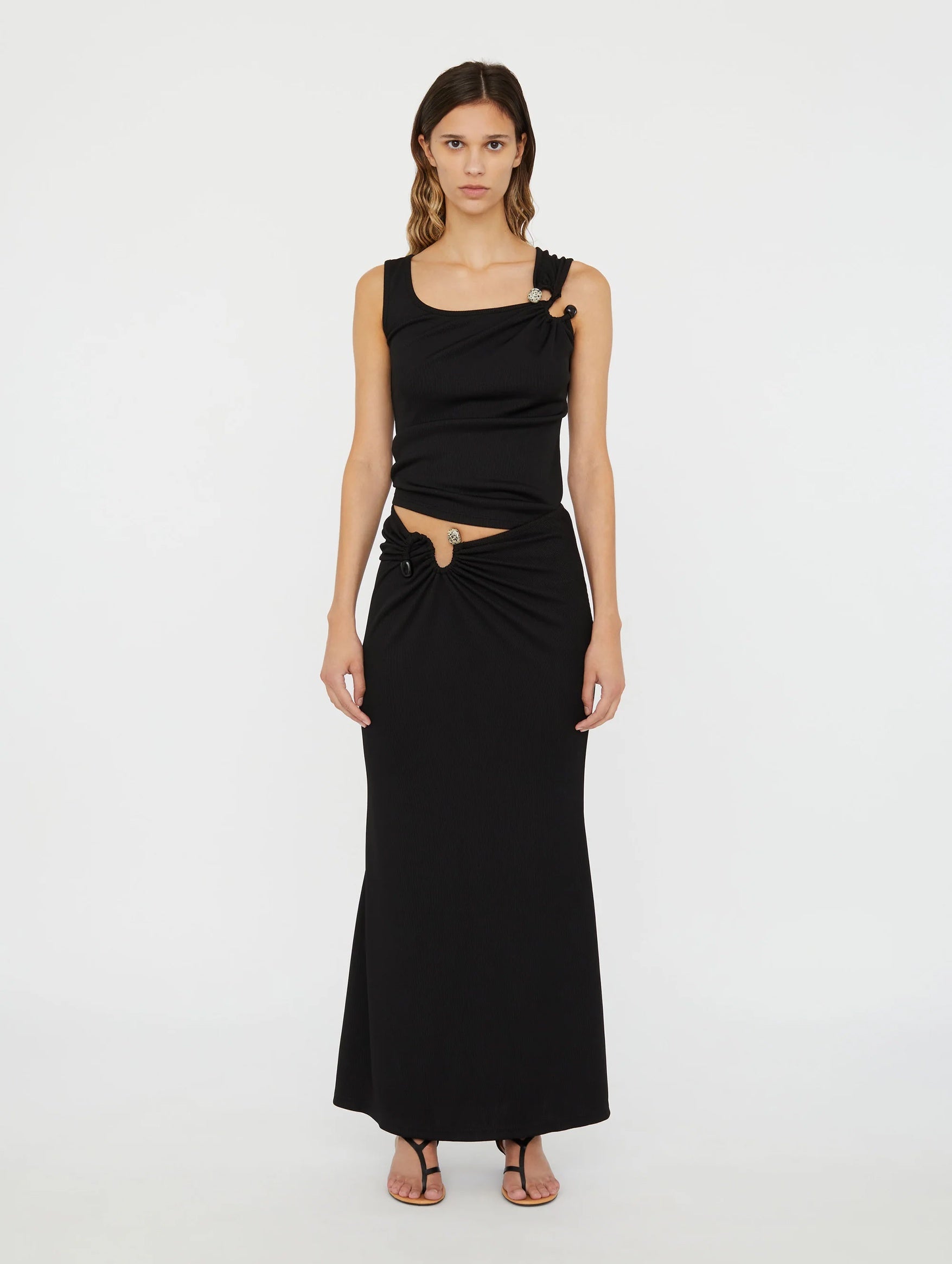 christopher esber s-buckle maxi dress Christopher Esber S-Buckle Tank Dress