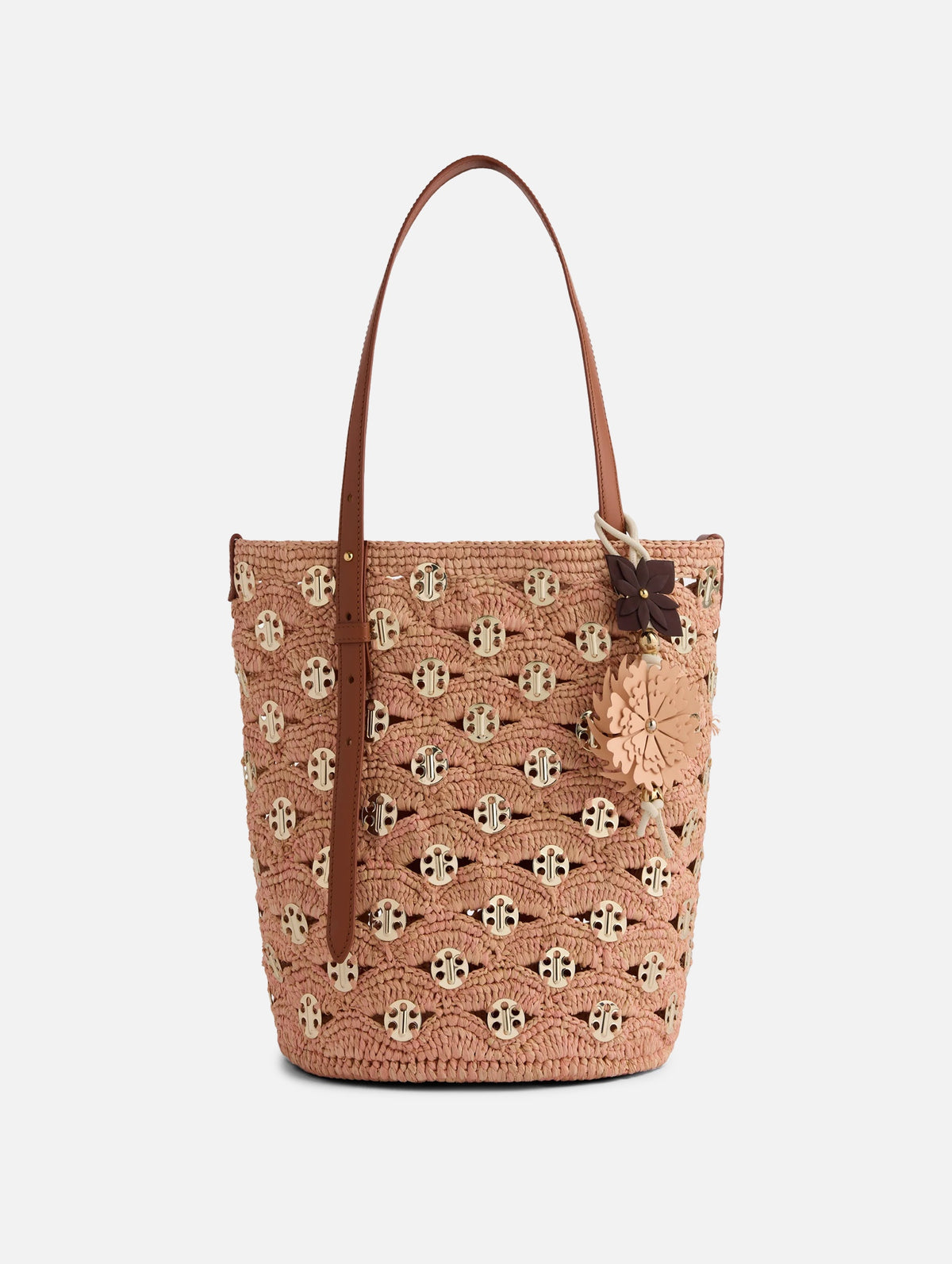 1969 Disc Tote Bag in Natural