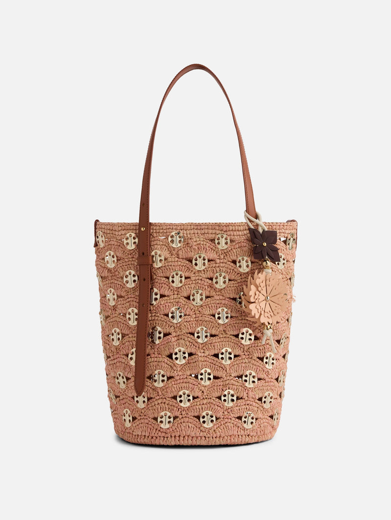 1969 Disc Tote Bag in Natural