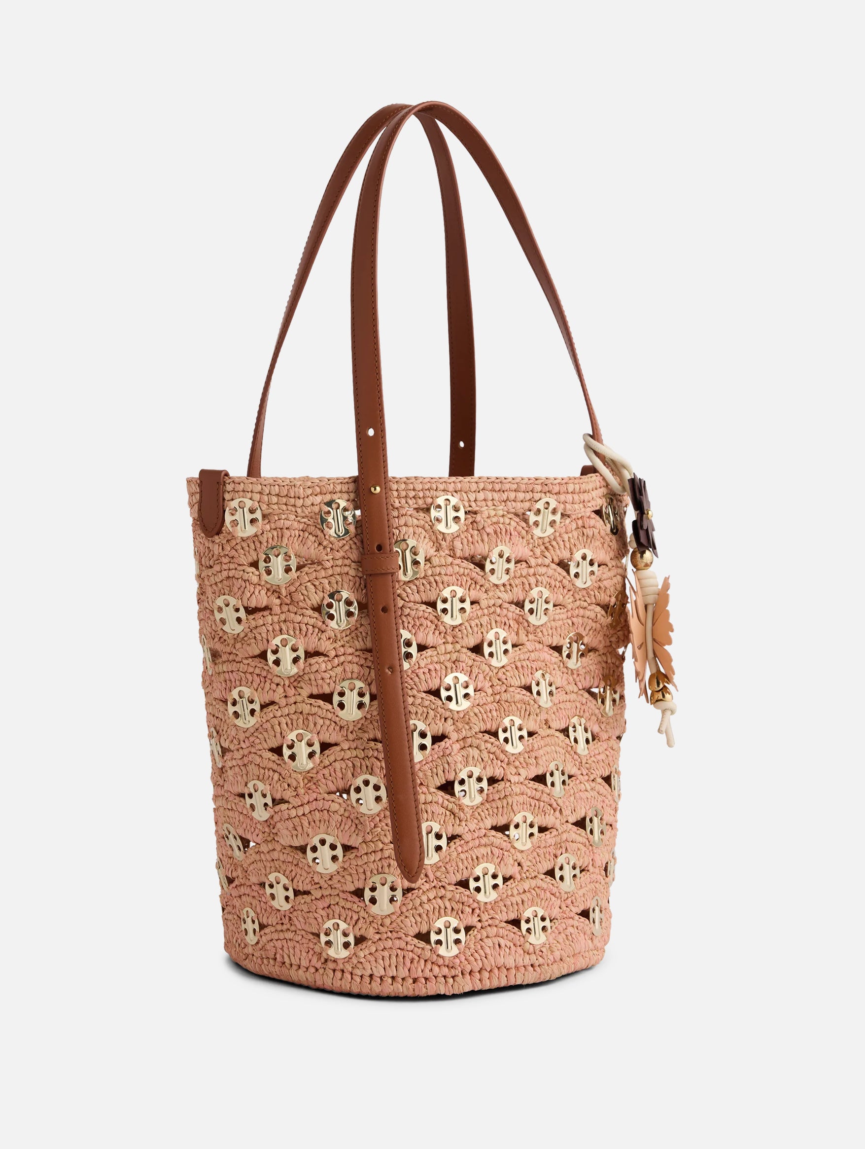 1969 Disc Tote Bag in Natural