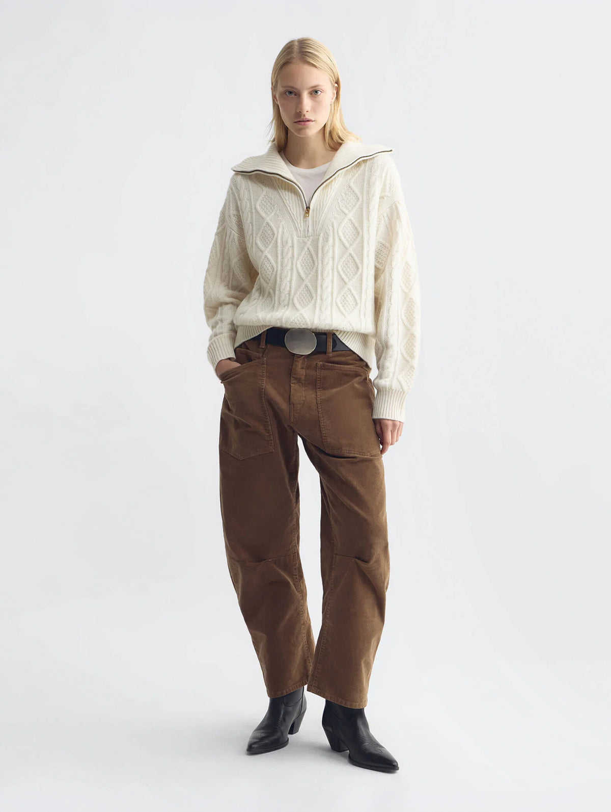 Shon Corduroy Pant in Hazelnut