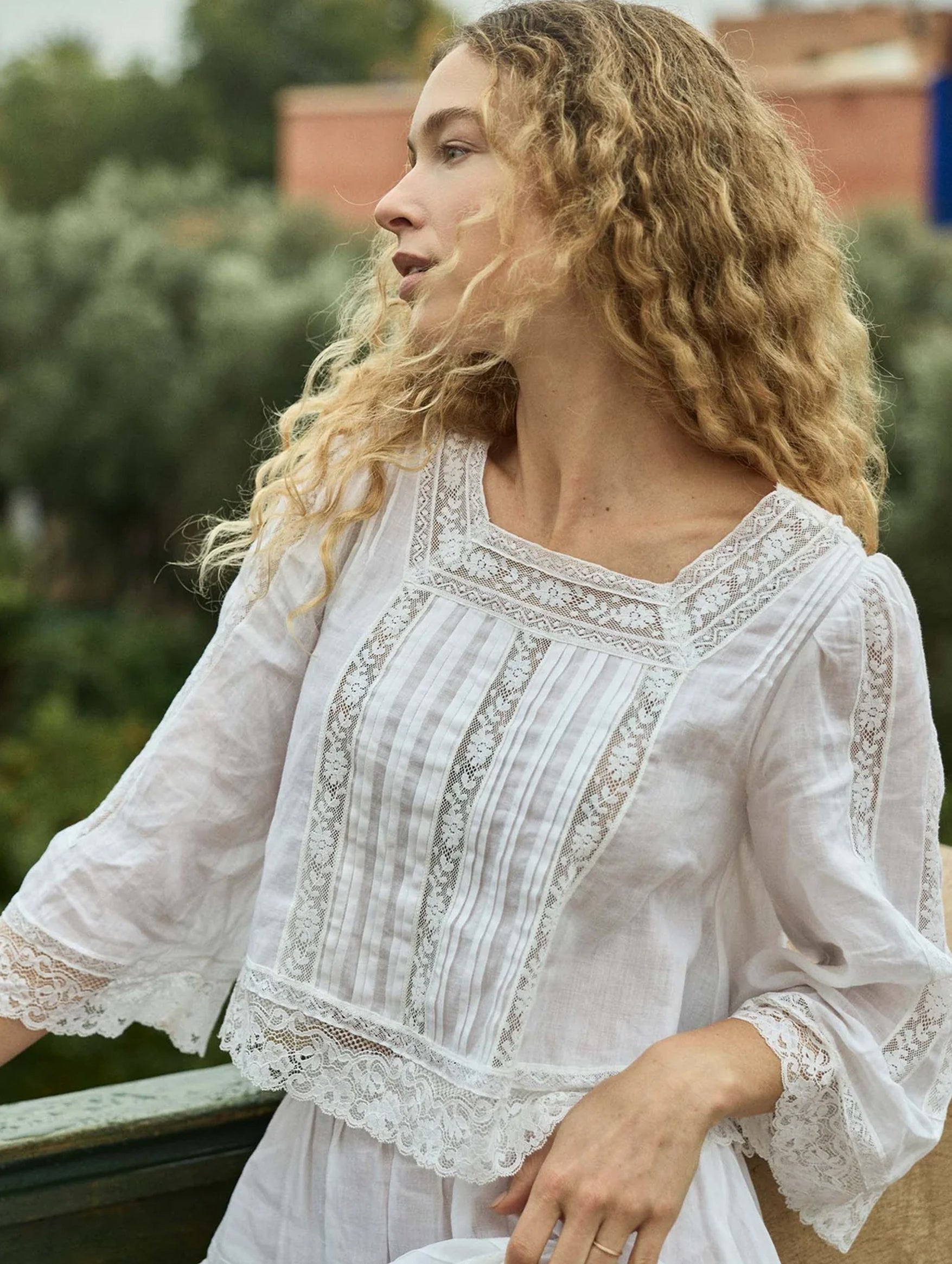 Solstice Top in Salt