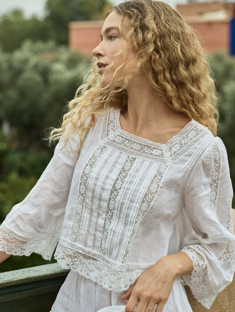 Solstice Top in Salt
