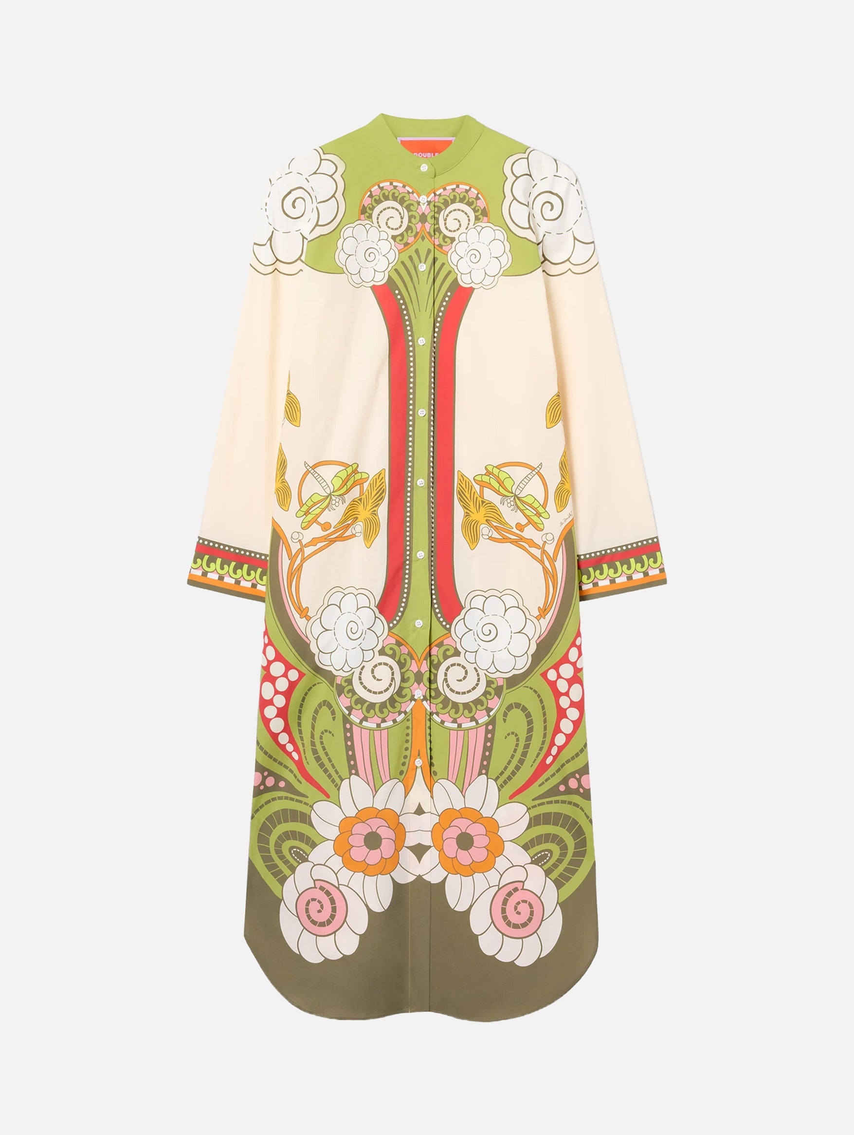 Sundowner Tunic in Ambrosia Placée Ivory