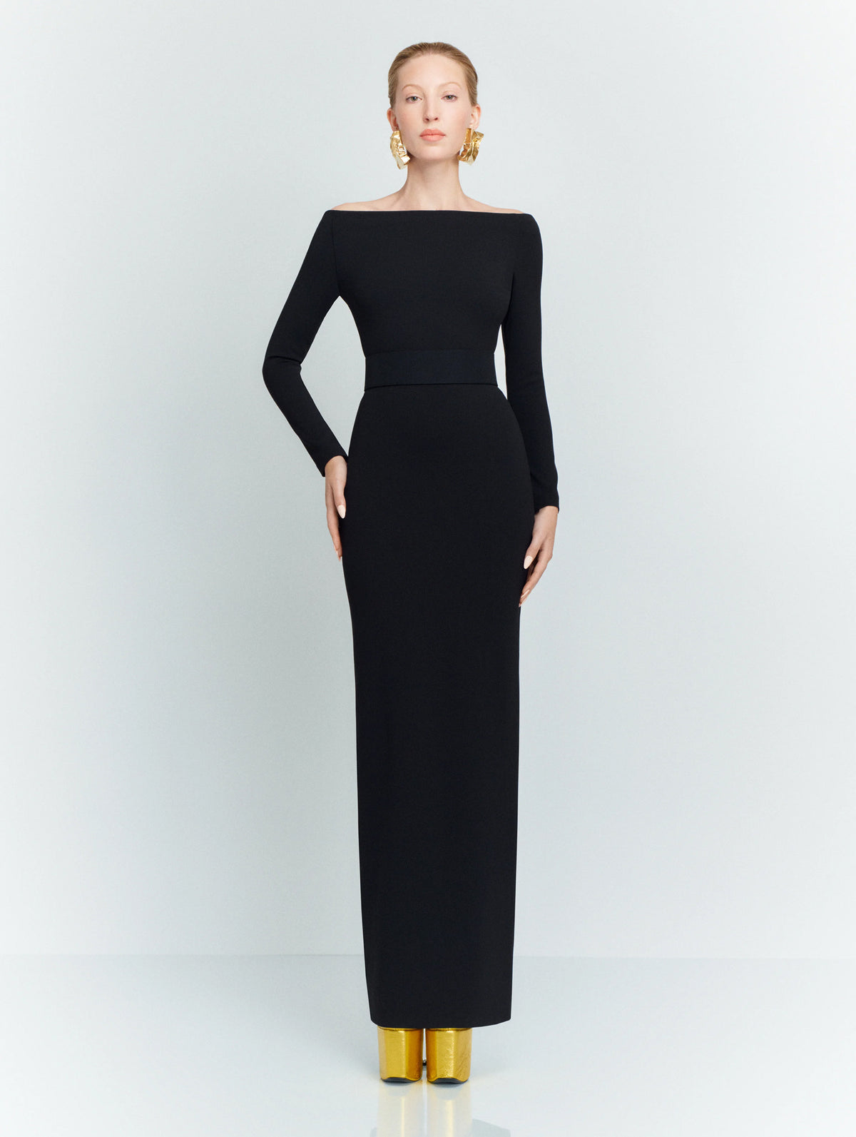 Sabina Maxi Dress in Black