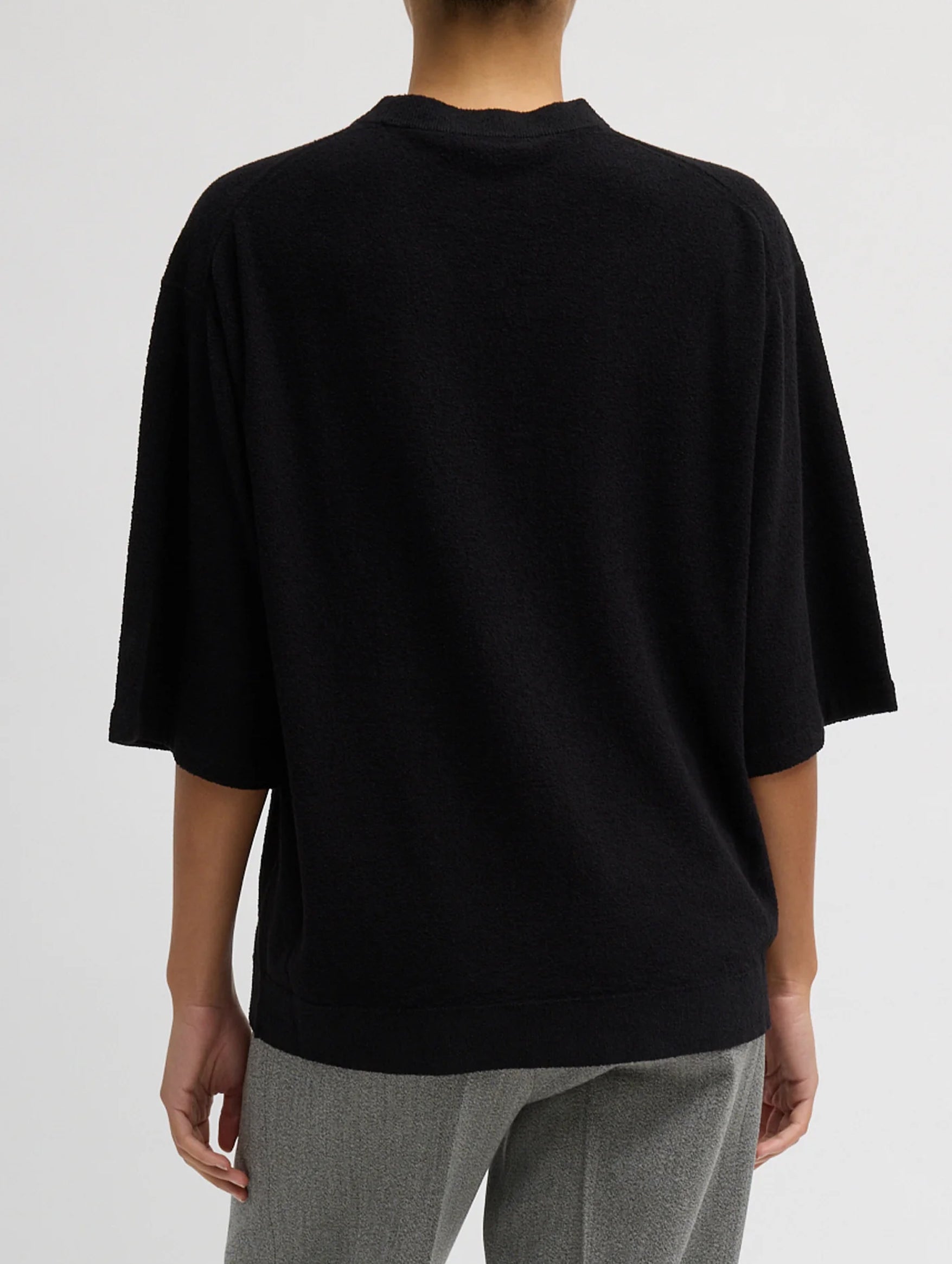 Sable Oversized Easy T in Black