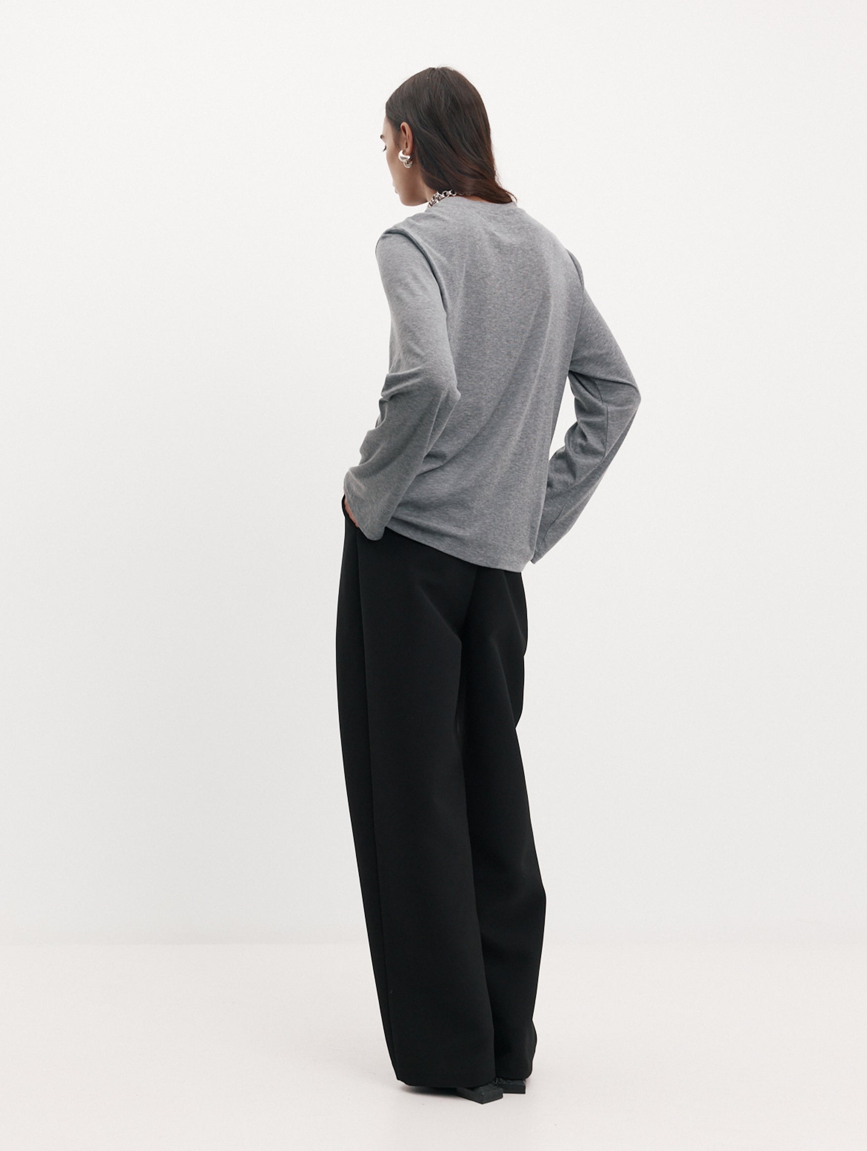 Sacha T-Shirt in Pewter