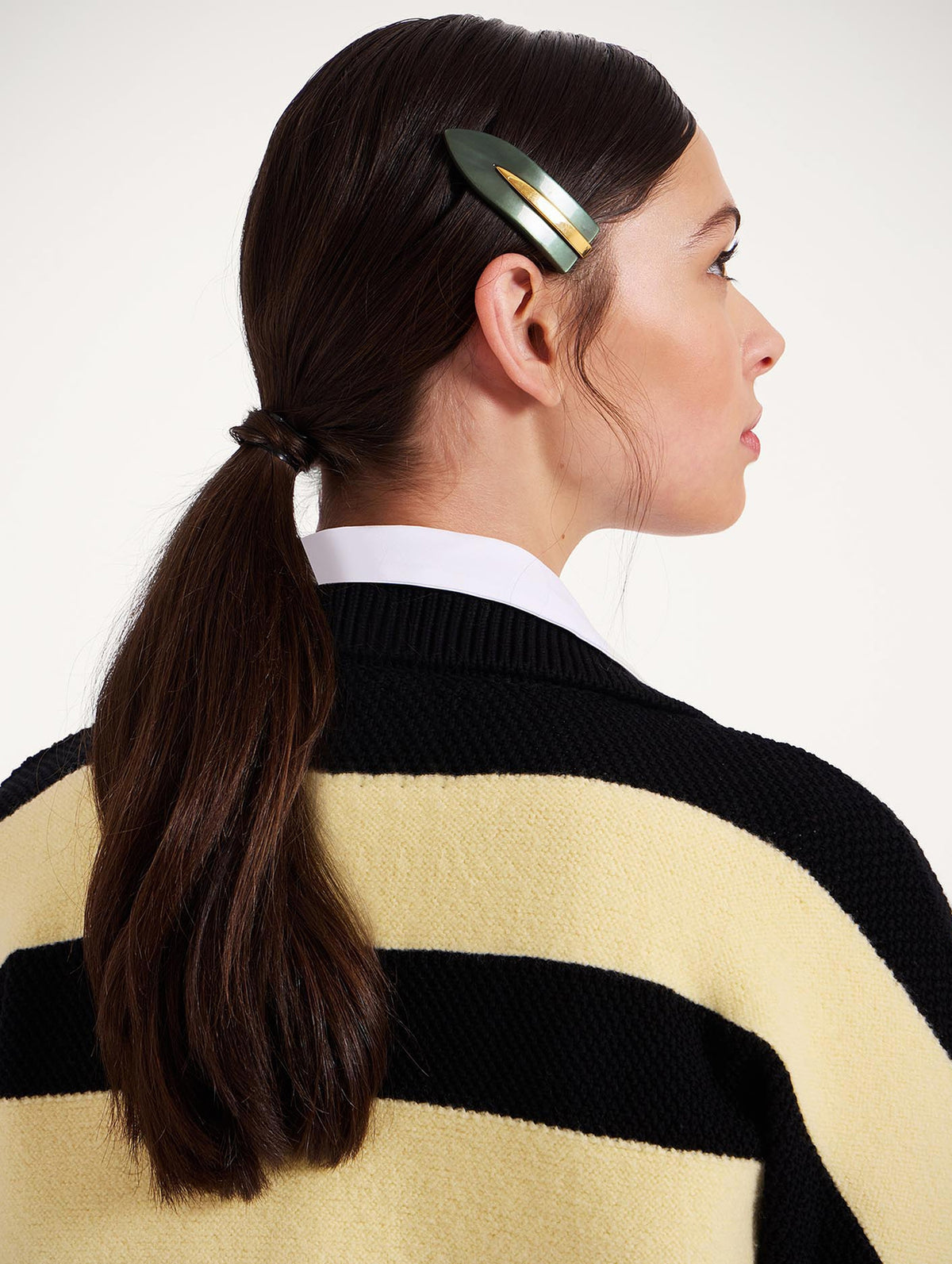 Salon Clip in Green