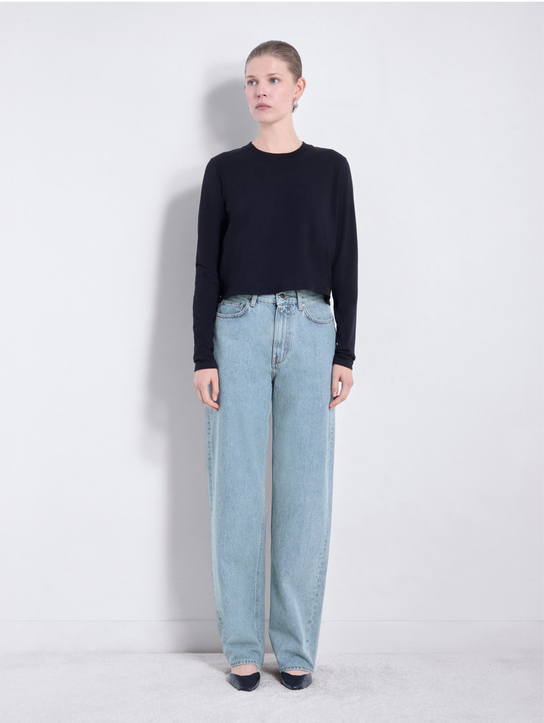 Samur Denim Jeans in Washed Light Blue