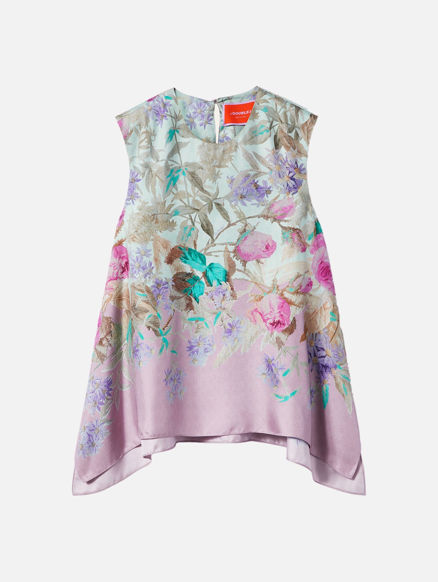 San Carlo Top in Mint Heath Placée