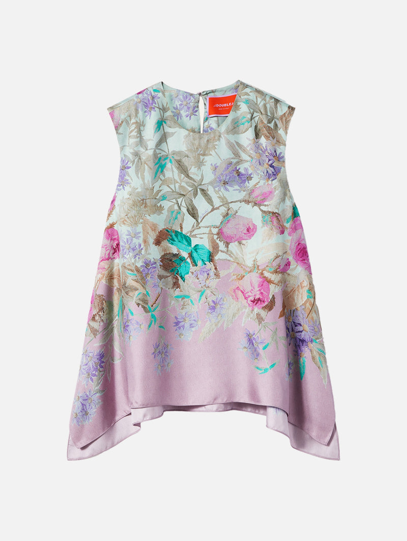 San Carlo Top in Mint Heath Placée