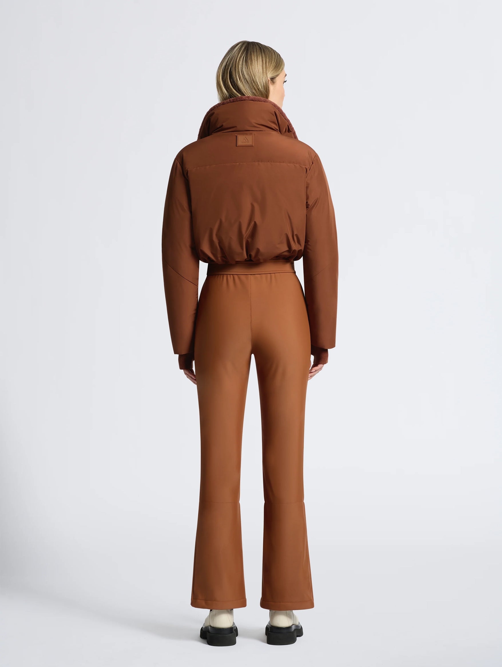 Saskia Ski Suit in Brown