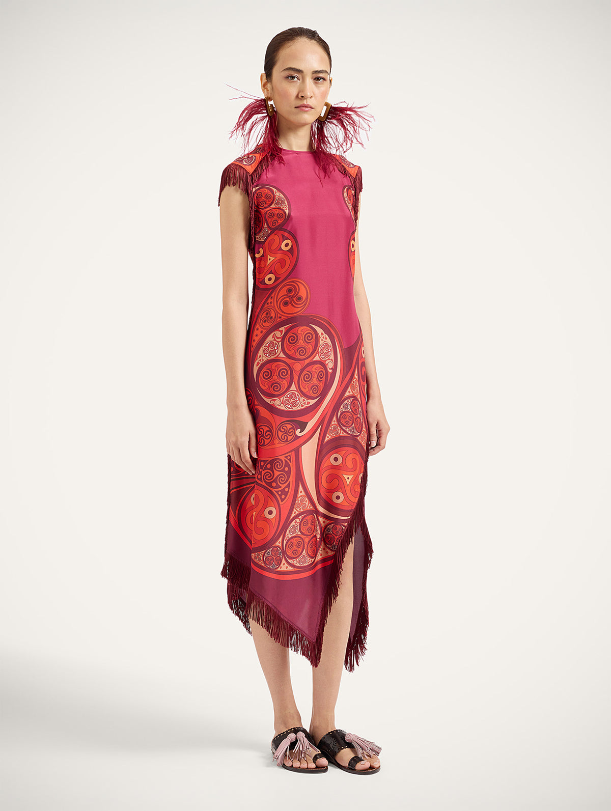 Scarf Dress in Alchemy Placée