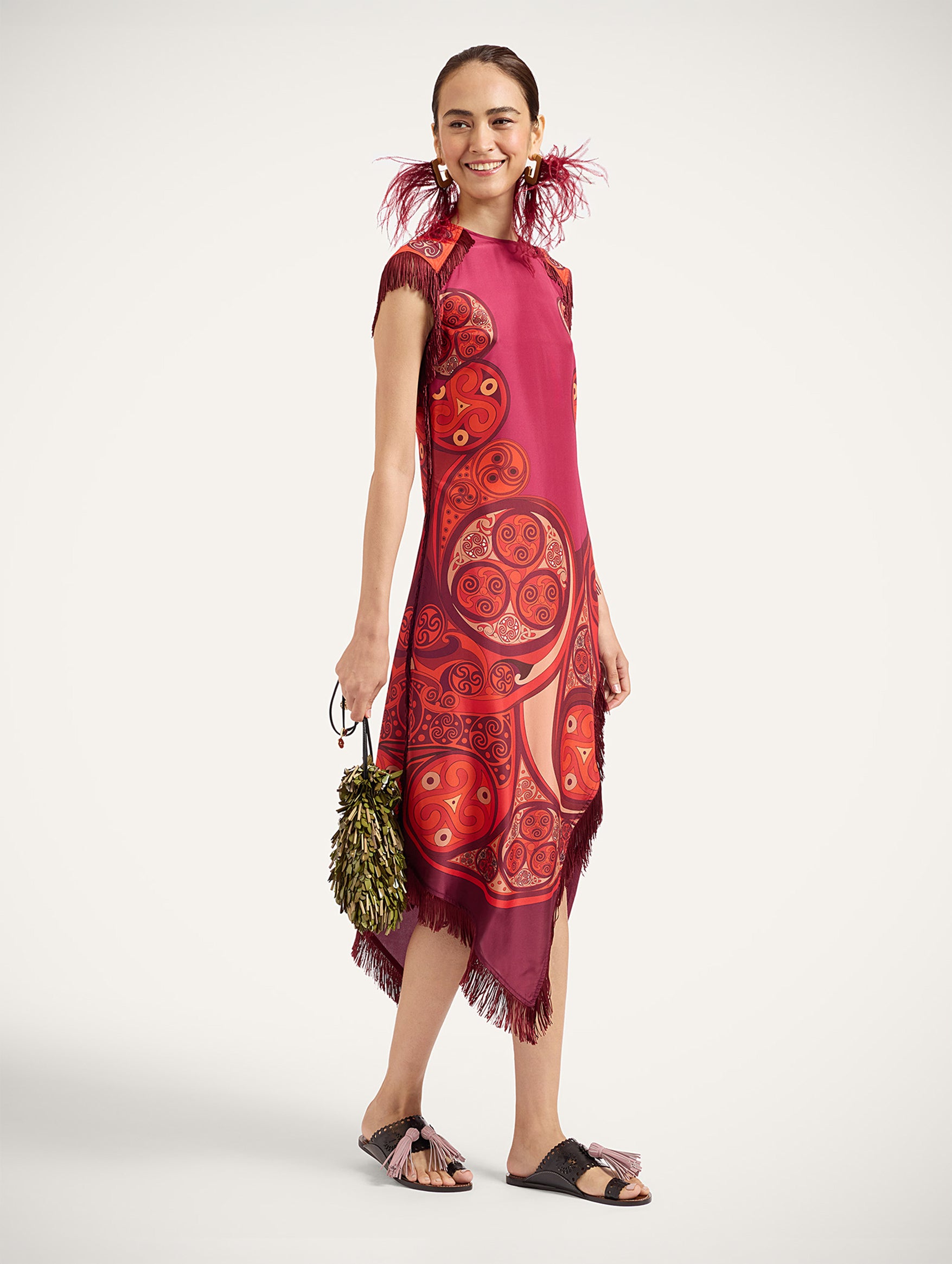 Scarf Dress in Alchemy Placée