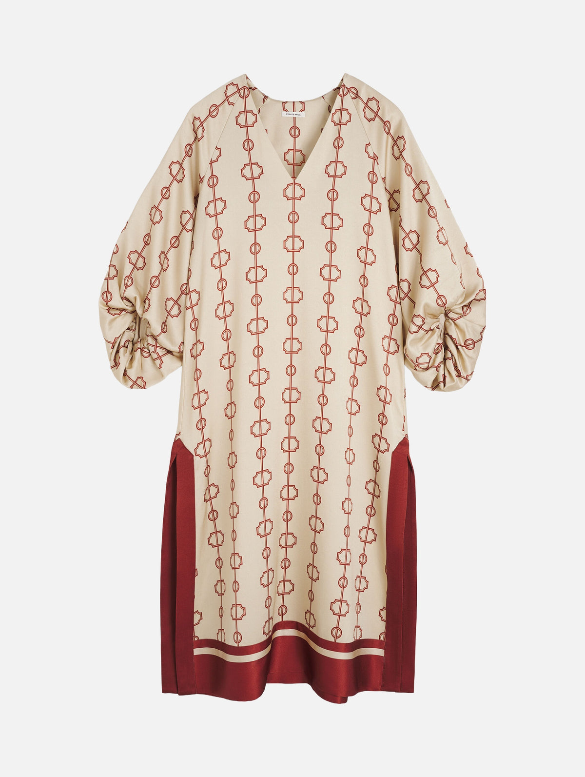 Semira Maxi Dress in Parisian Scarf Print