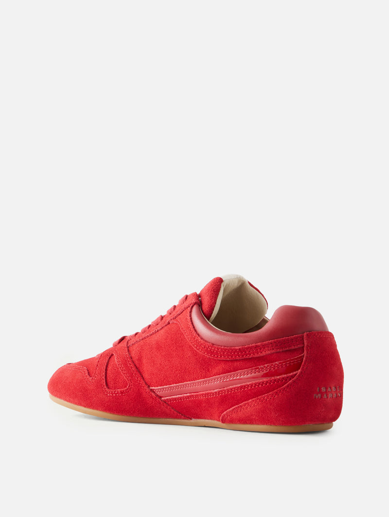 Senny Low Sneakers in Scarlet Red