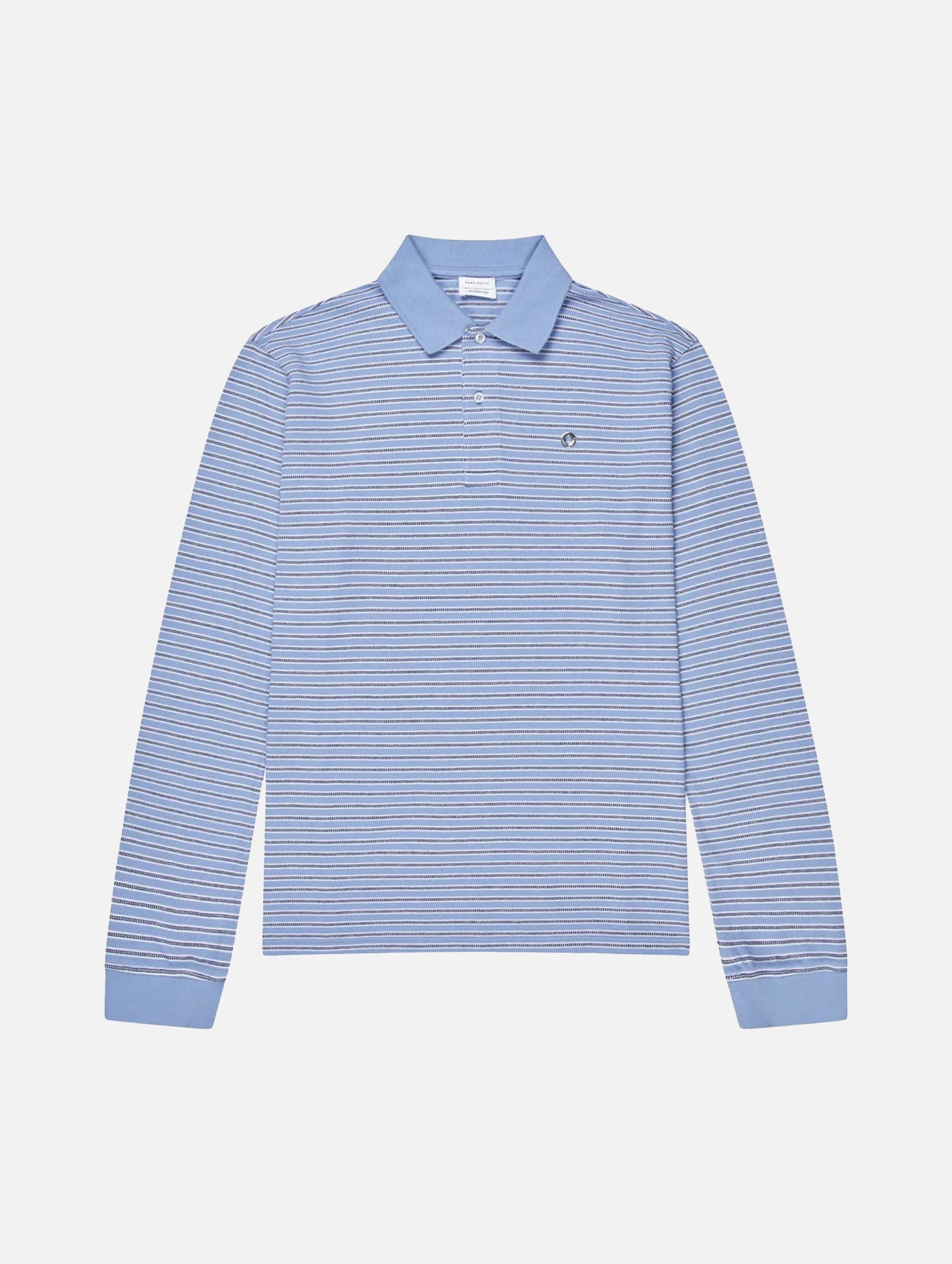 Serena Polo Shirt in Blue Stripe