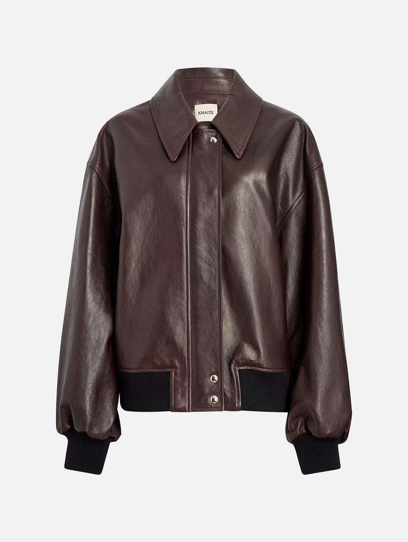 Shelman Jacket in Dark Brown