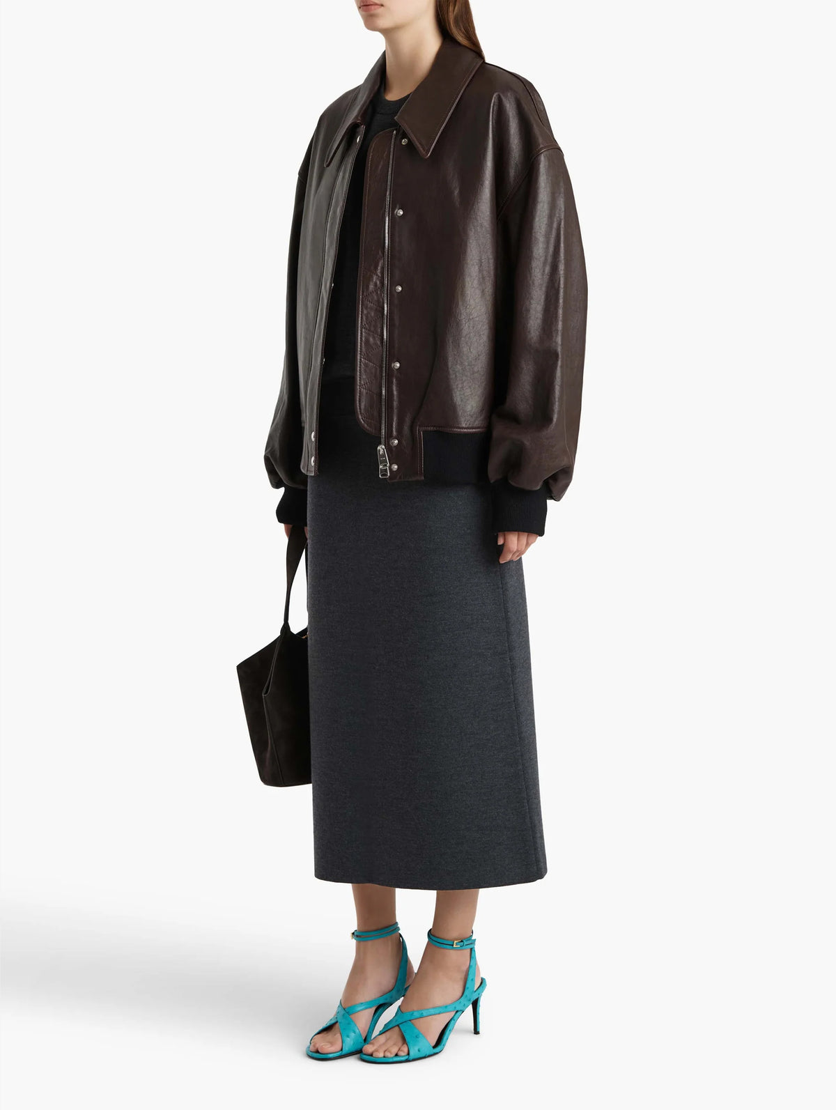 Shelman Jacket in Dark Brown